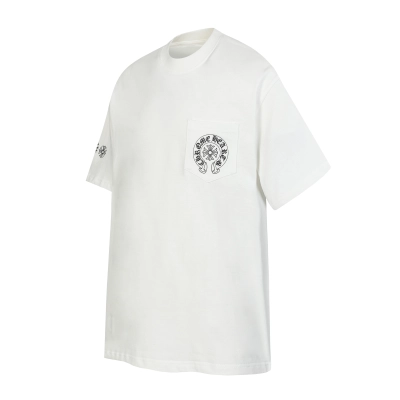 Chrome Hearts T-shirt #2226 Black/White 02