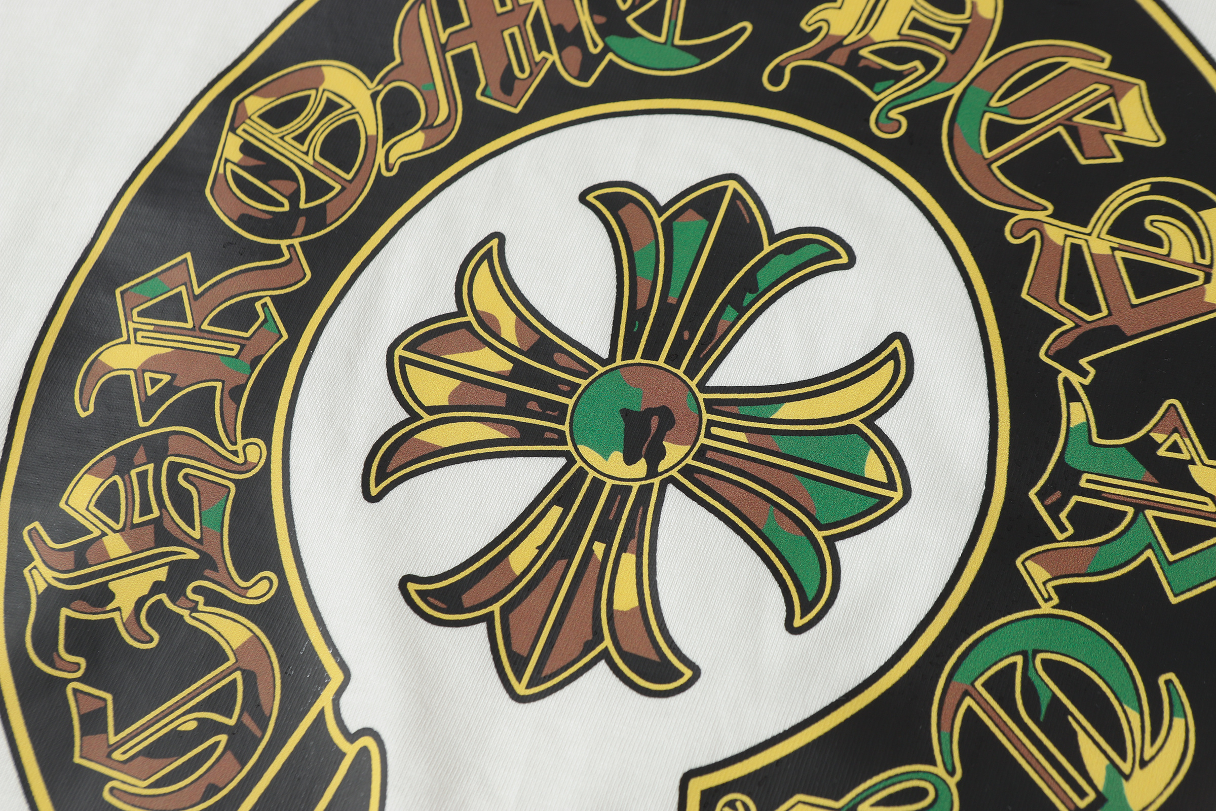 Chrome Hearts T-shirt #2231 Black/White