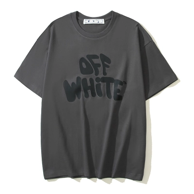 Off-white T-Shirt #101 Black/White/Gray 02