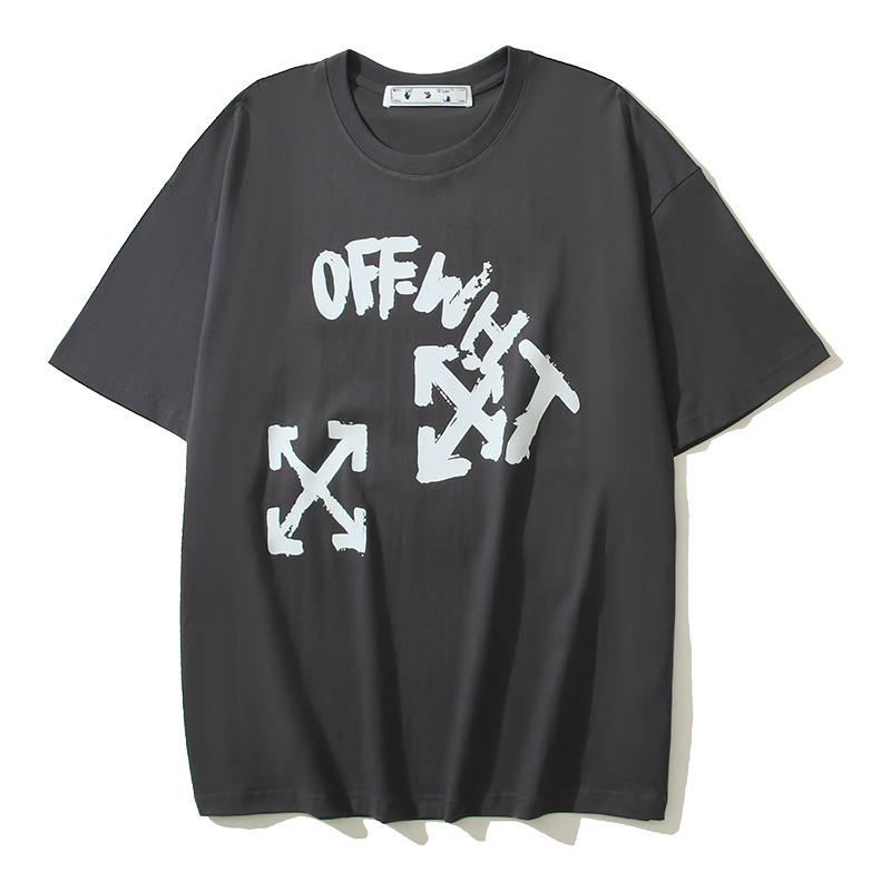 Off-white T-Shirt #106 Black/White/Gray