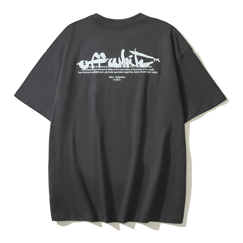 Off-white T-Shirt #106 Black/White/Gray