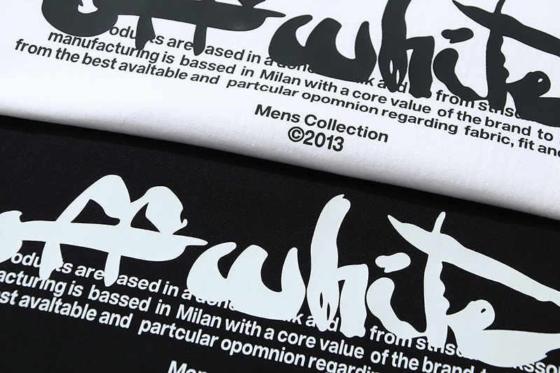 Off-white T-Shirt #106 Black/White/Gray