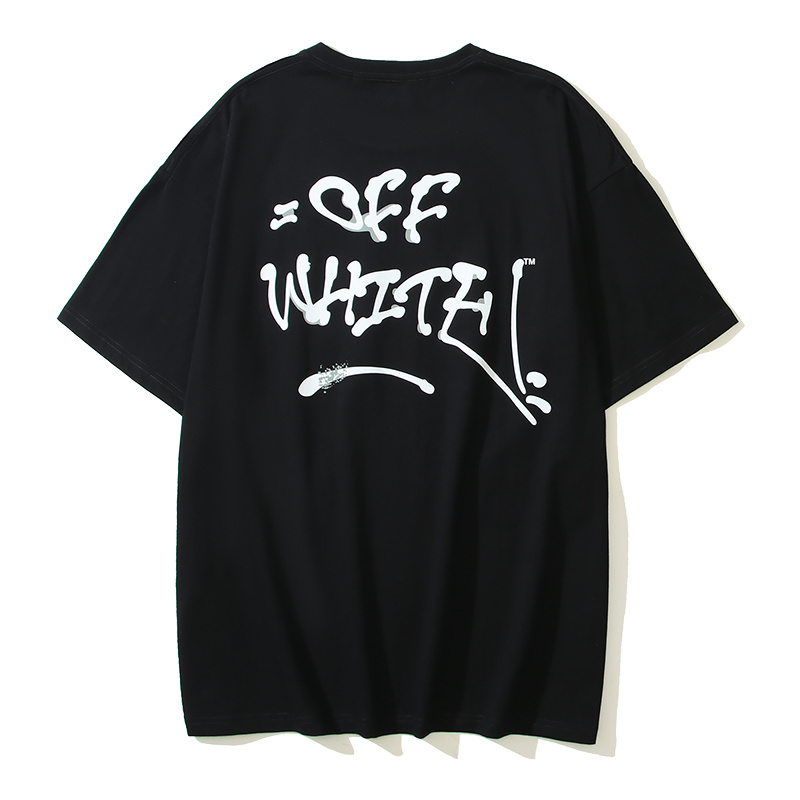 Off-white T-Shirt #107 Black/White
