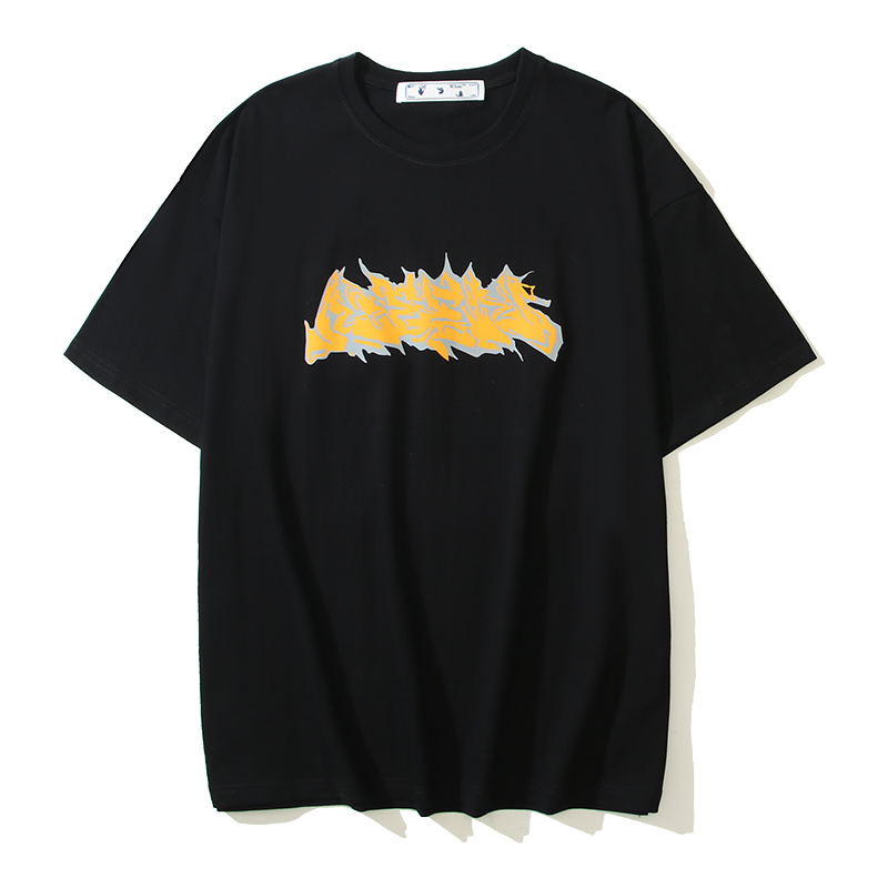 Off-white T-Shirt #107 Black/White