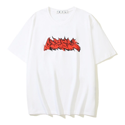 Off-white T-Shirt #107 Black/White 02