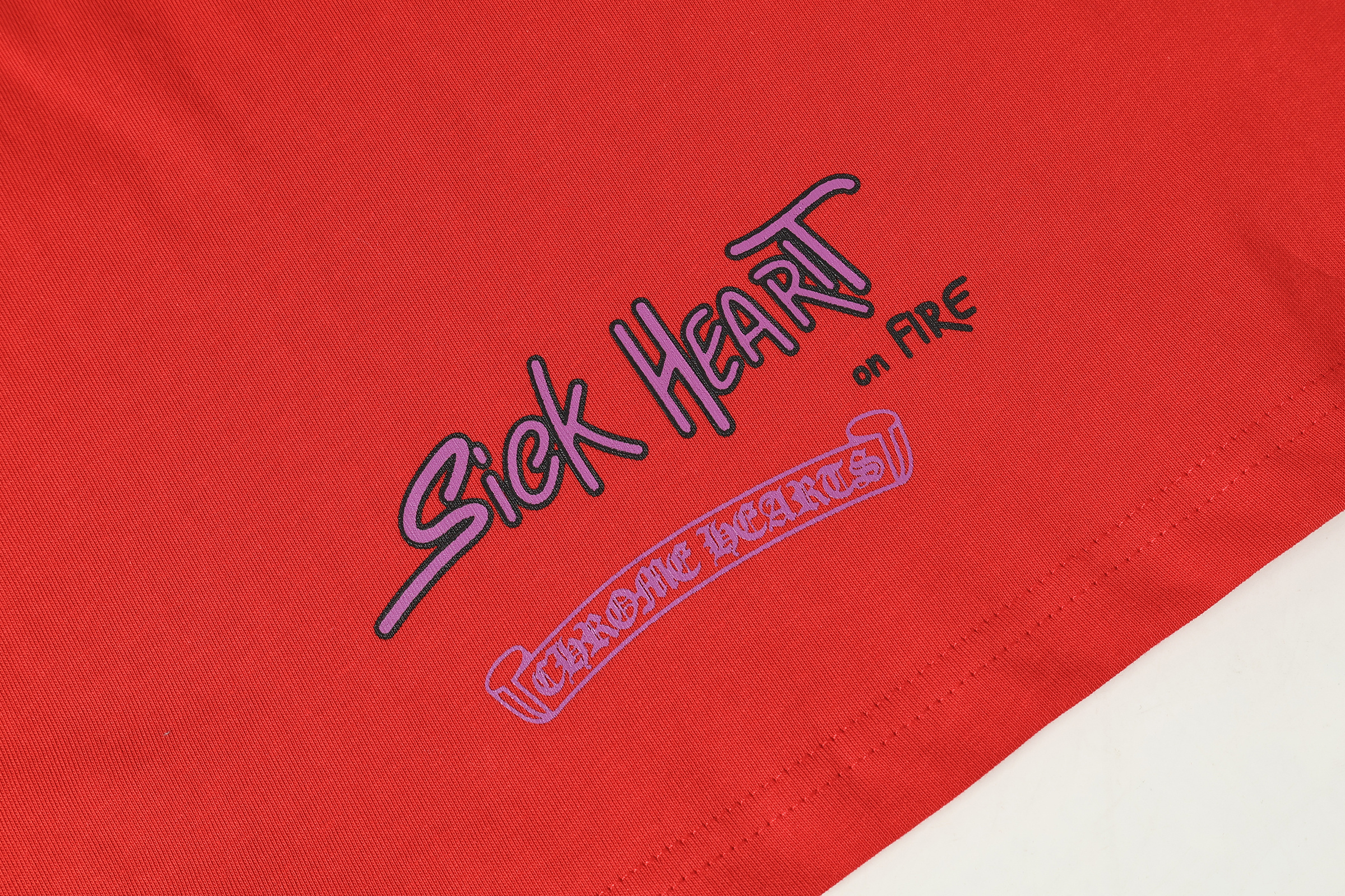 Chrome Hearts T-shirt #2218 Red