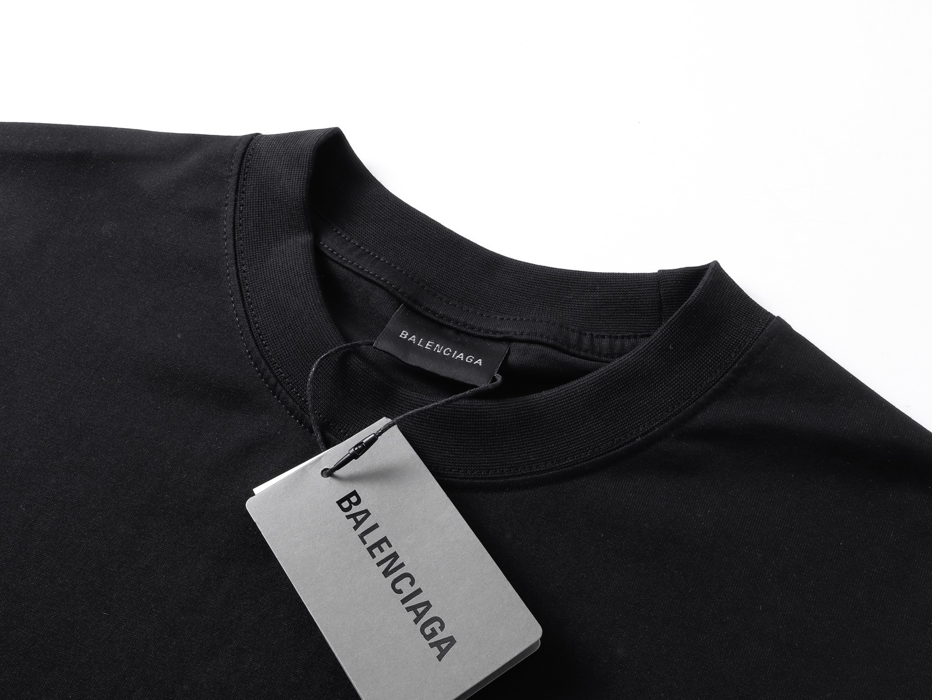 Balenciaga Bow Print T-shirt Black/Pink