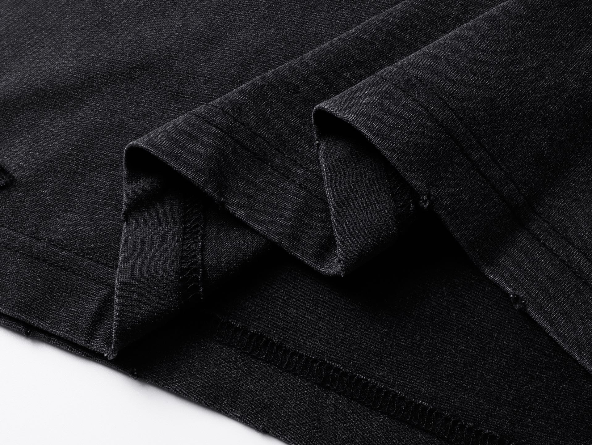 Balenciaga Dirac Equation Art Embroidery Vintage-Style T-Shirt Black