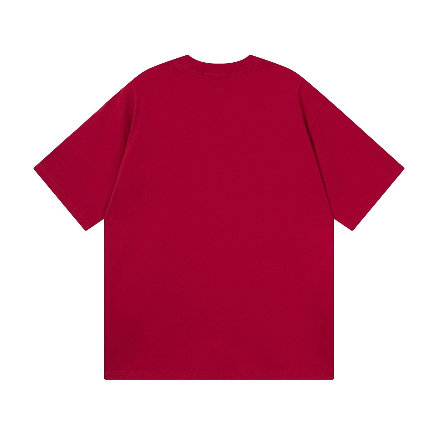 Balenciaga Embroidered Logo T-shirt Black/Red/Gray