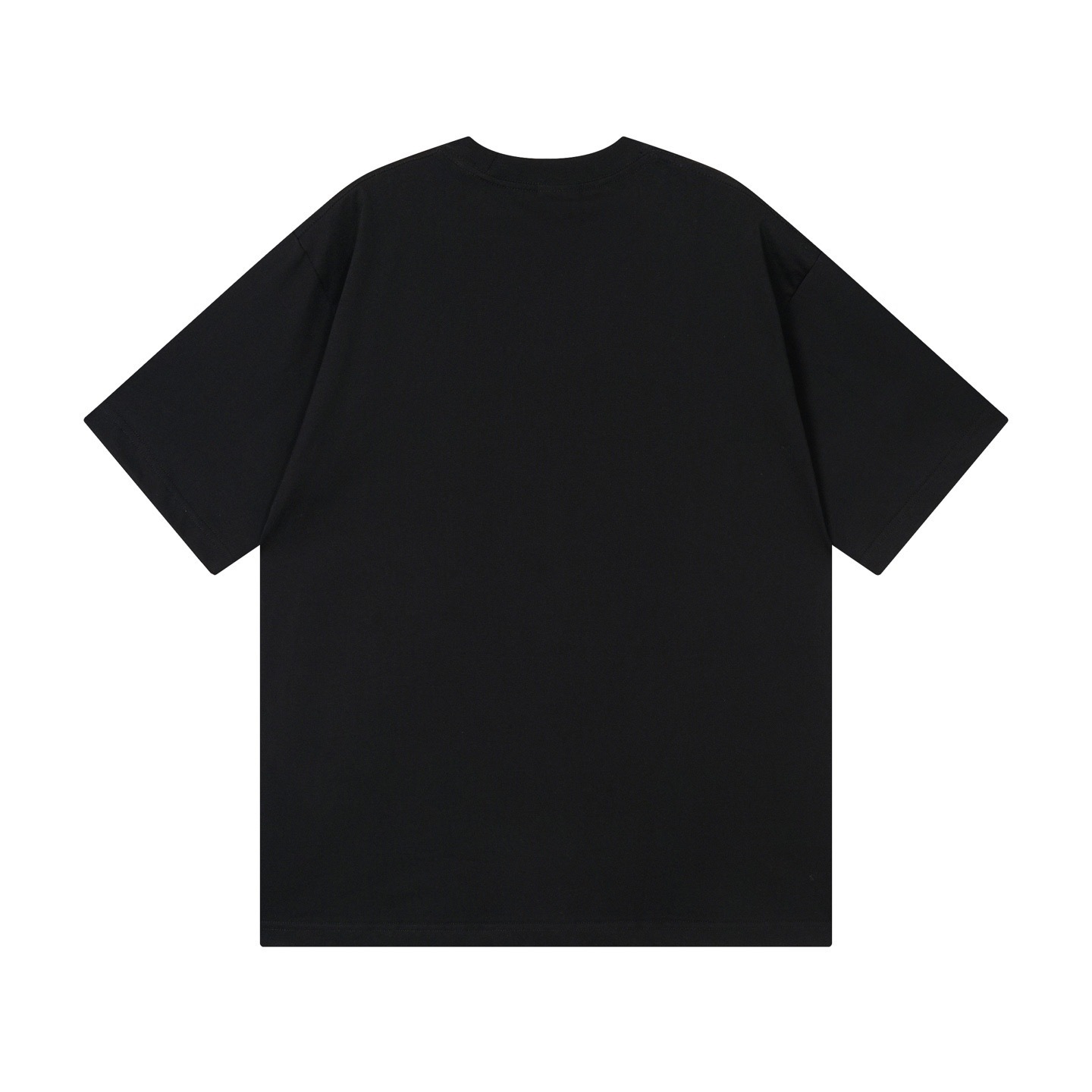 Balenciaga Embroidered Logo T-shirt Black/Red/Gray