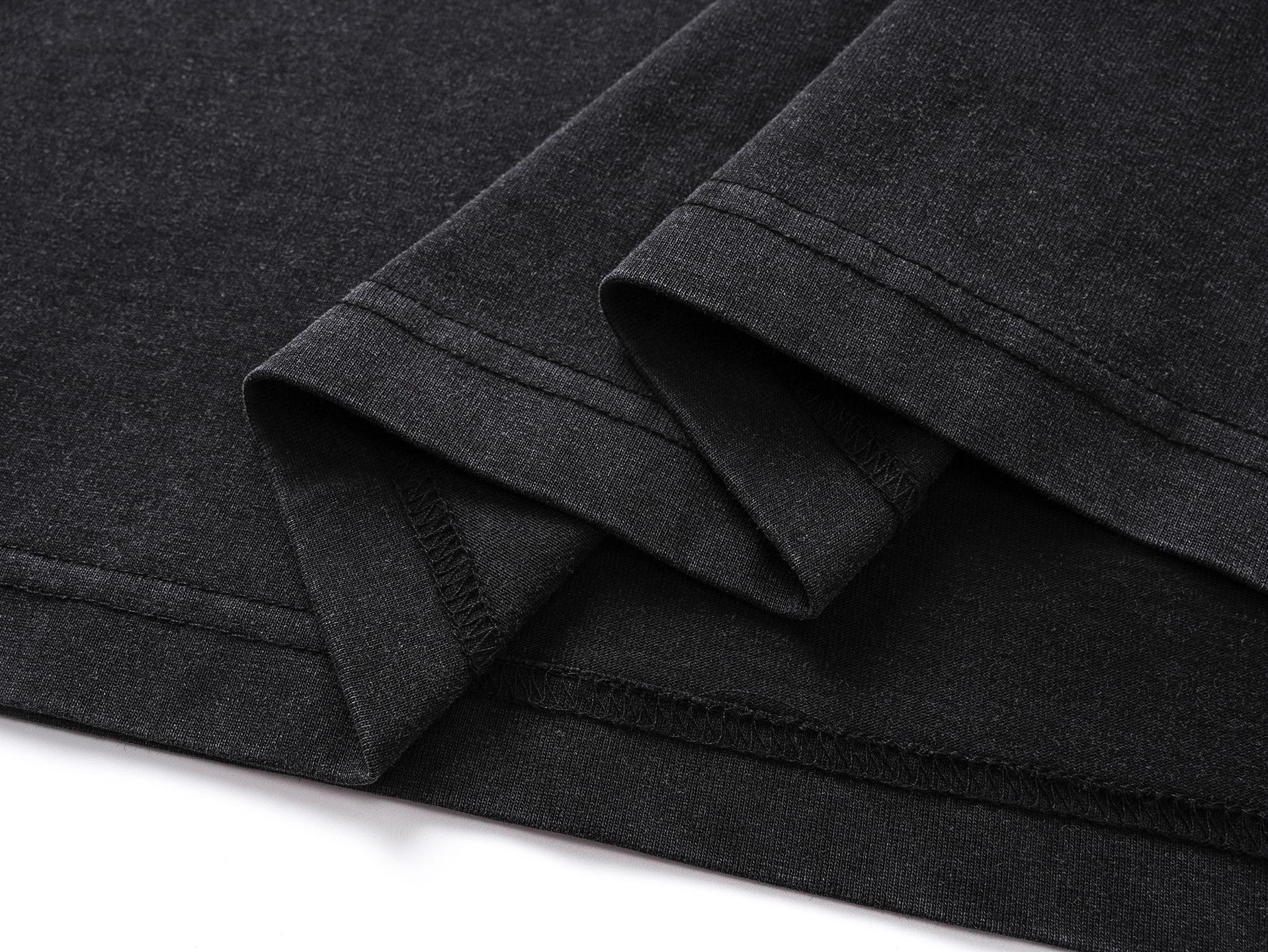 Balenciaga Logo Embroidered Washed Distressed T-shirt Black/Blue