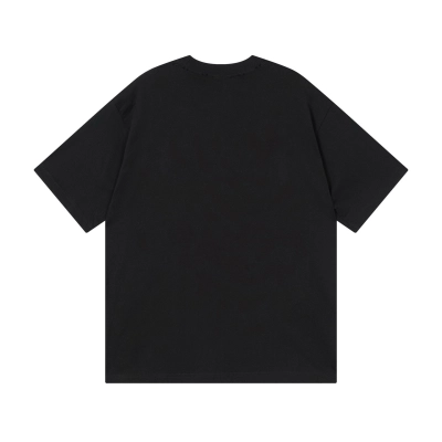 Balenciaga Paris Eiffel Tower Printed T-shirt Black 02