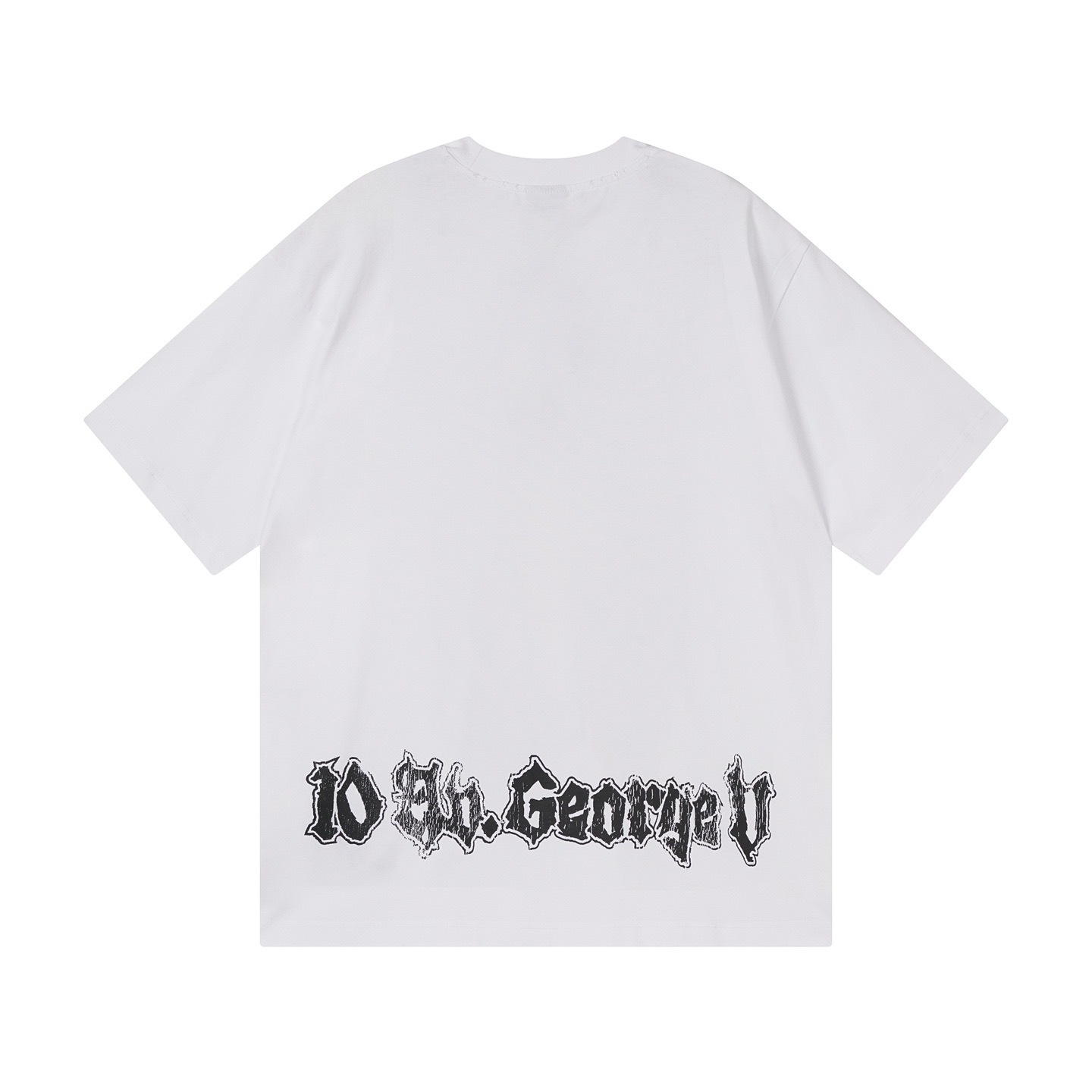 Balenciaga Salon De Couture Artwork Print T-shirt Black/White