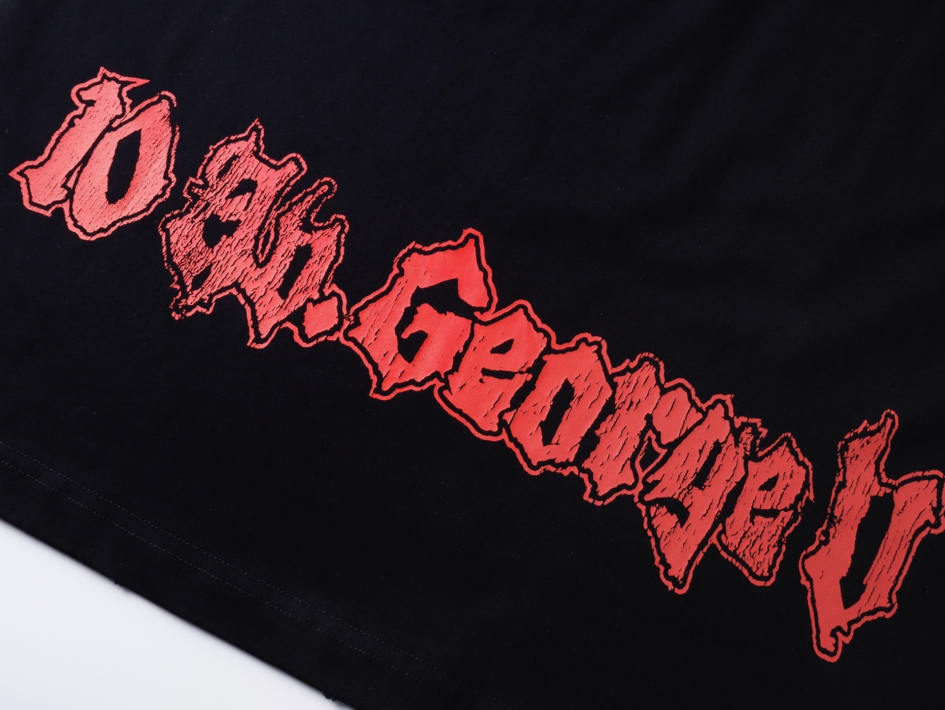 Balenciaga Salon De Couture Artwork Print T-shirt Black/White