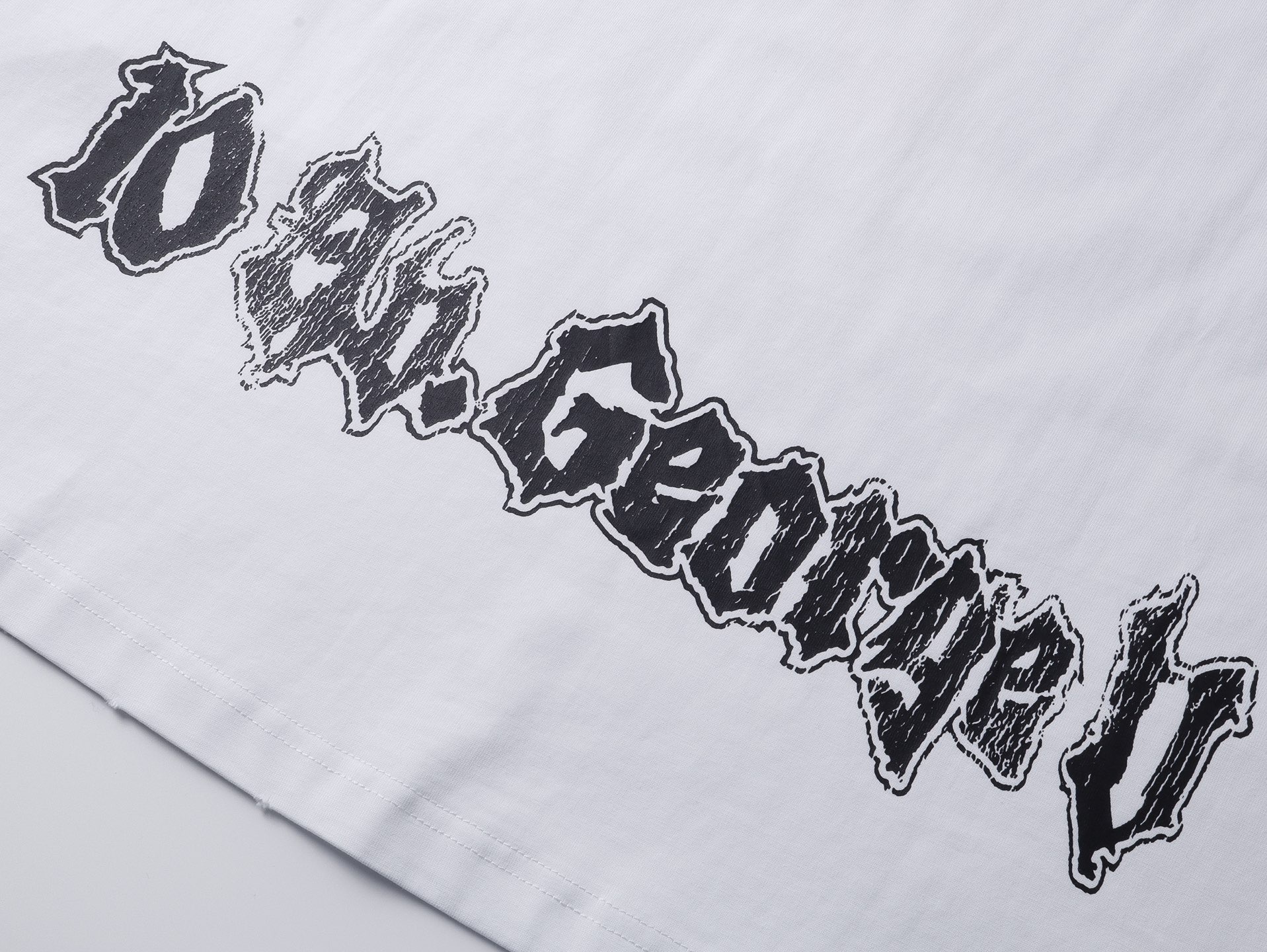 Balenciaga Salon De Couture Artwork Print T-shirt Black/White