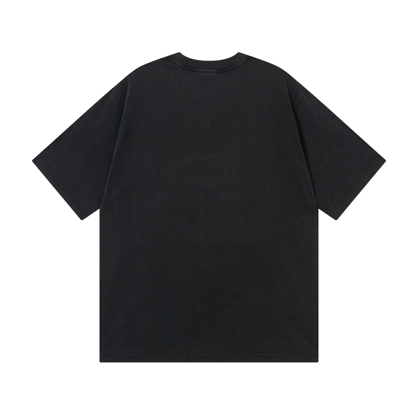 Balenciaga Smoke Print T-Shirt Black