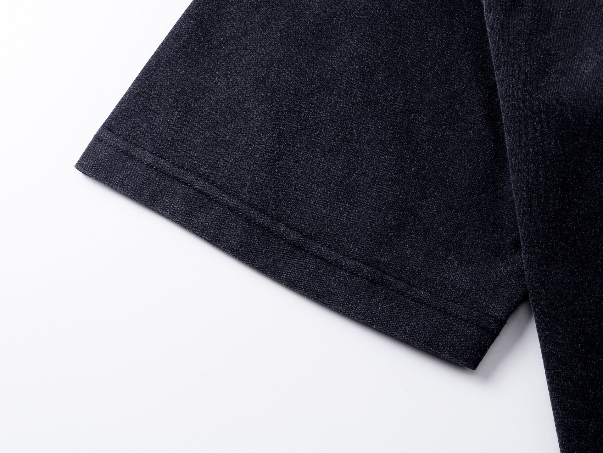 Balenciaga Smoke Print T-Shirt Black