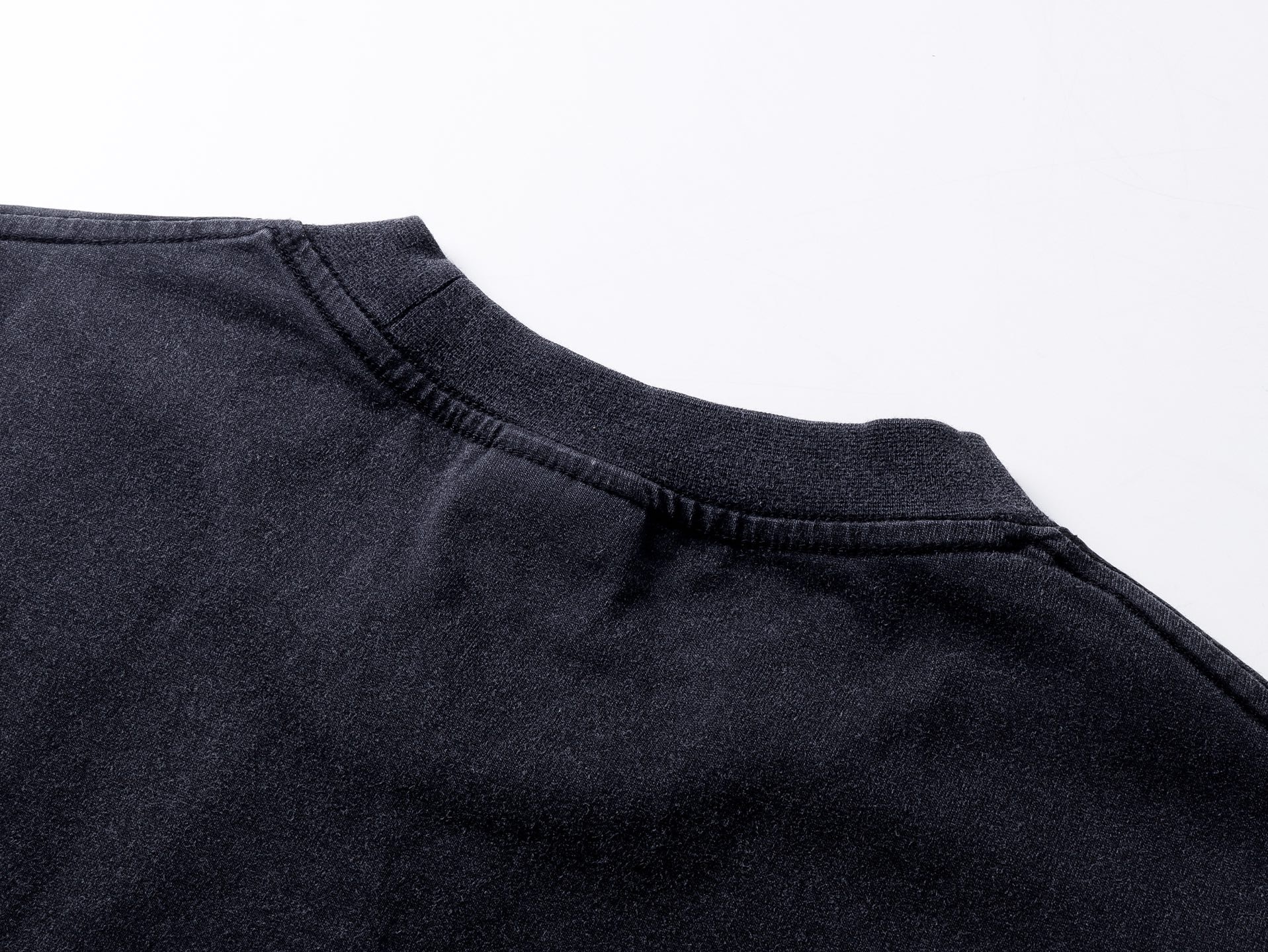 Balenciaga Smoke Print T-Shirt Black