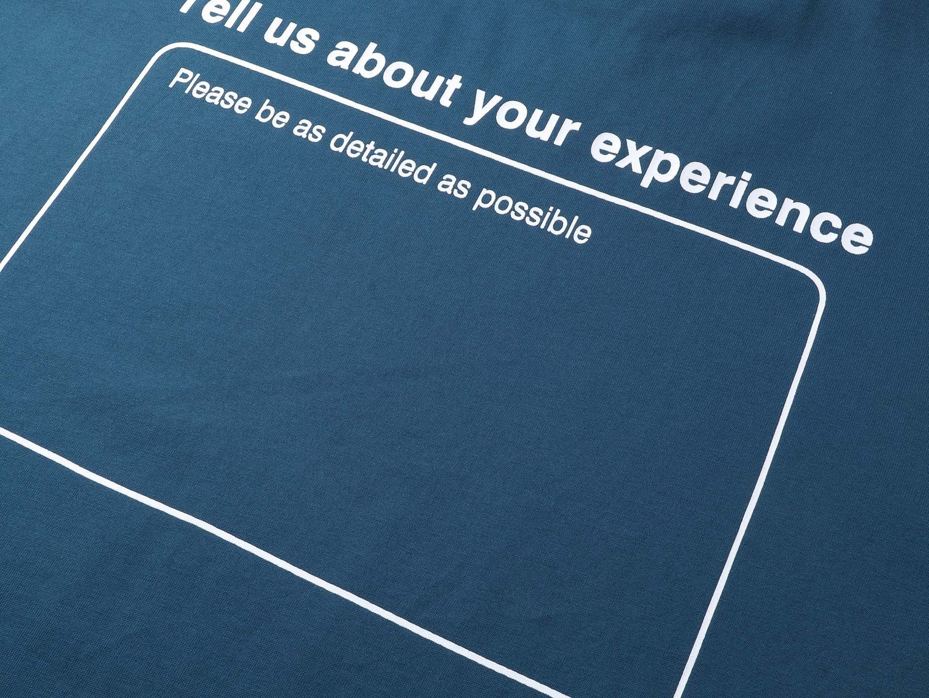 Balenciaga Star Embroidered Washed T-Shirt Black/Lake Blue