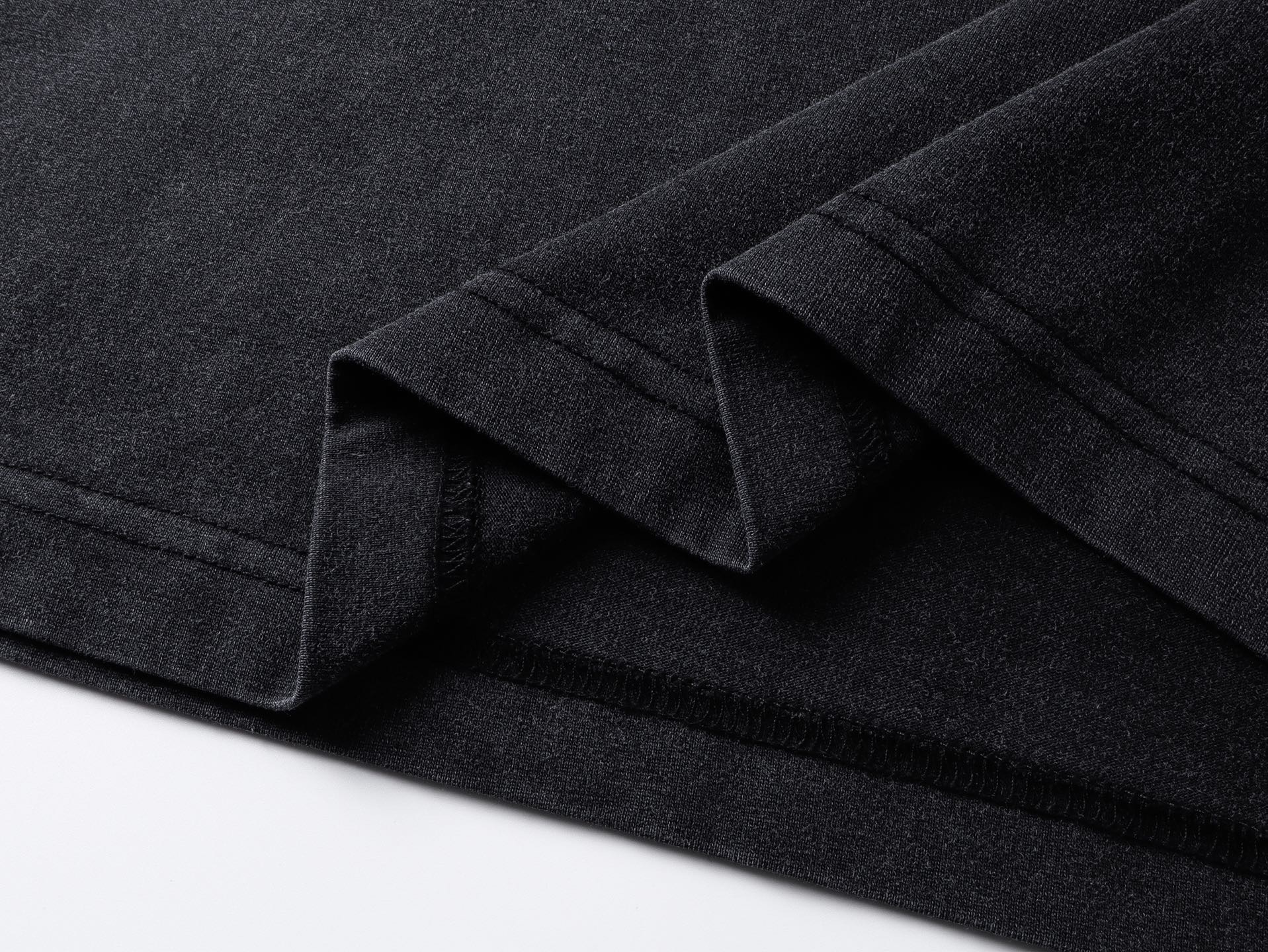 Balenciaga Star Embroidered Washed T-Shirt Black/Lake Blue