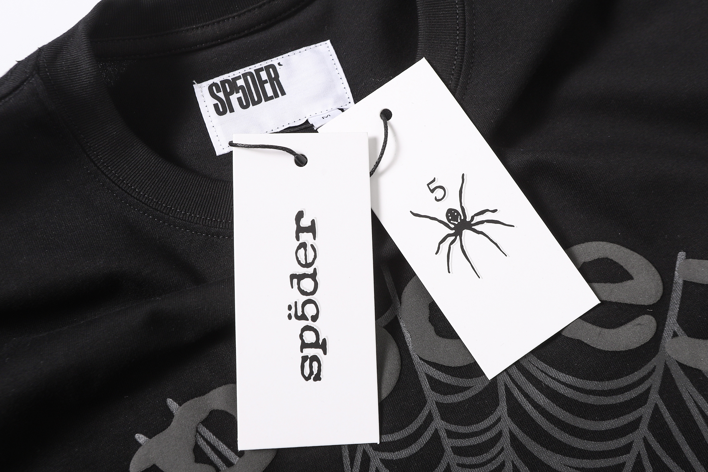 Sp5der T-shirt T003 Black