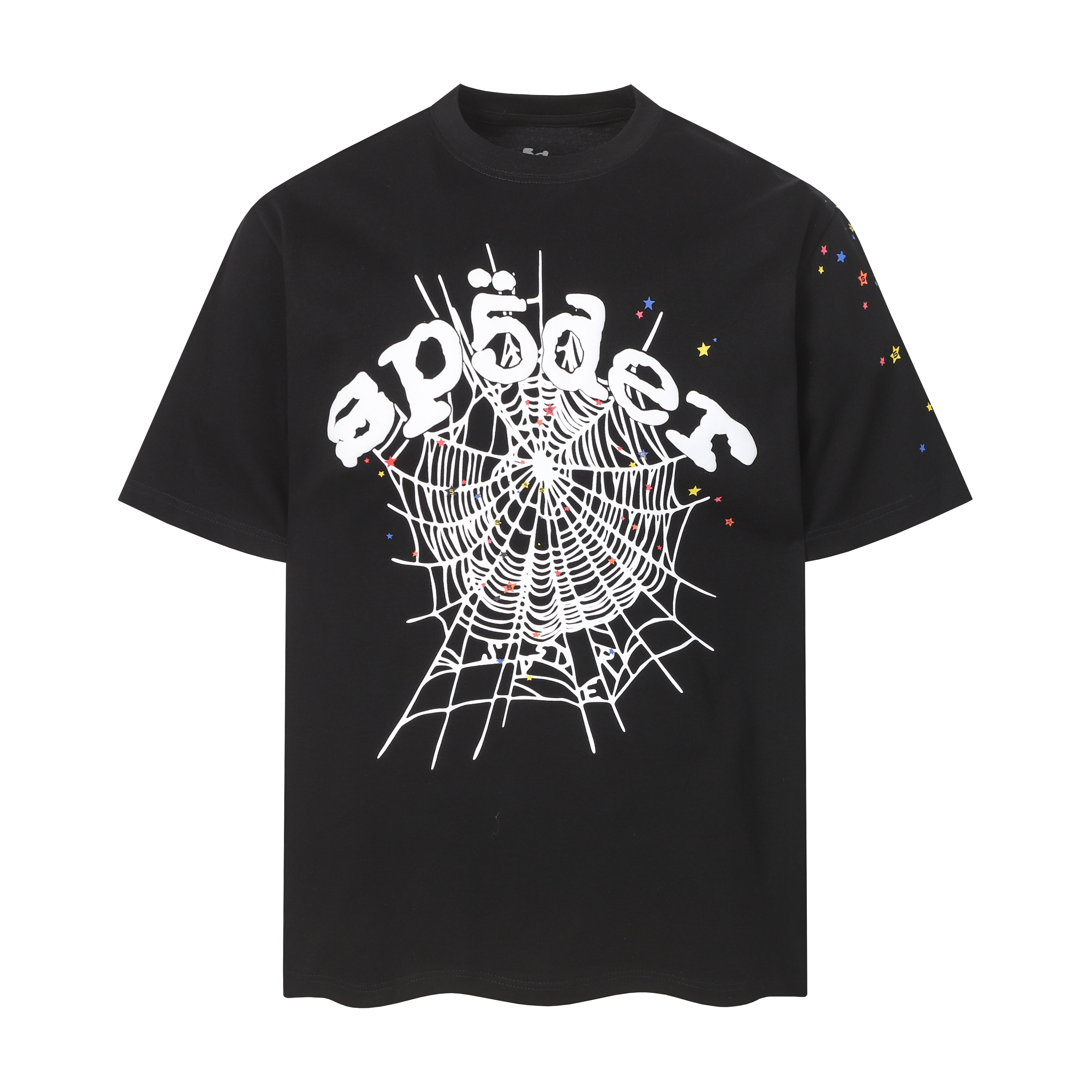 Sp5der T-shirt T011 Black/Gray