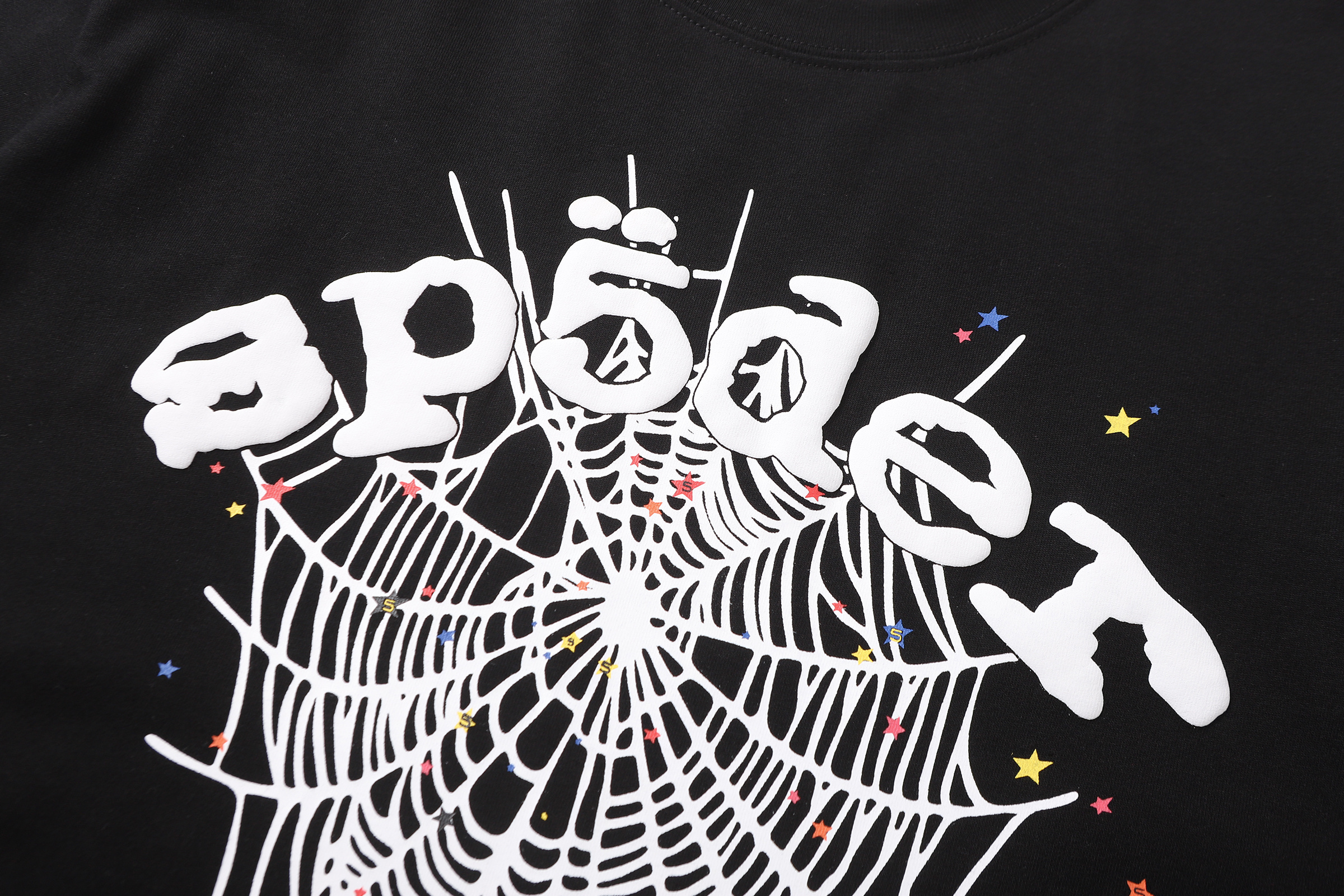 Sp5der T-shirt T011 Black/Gray