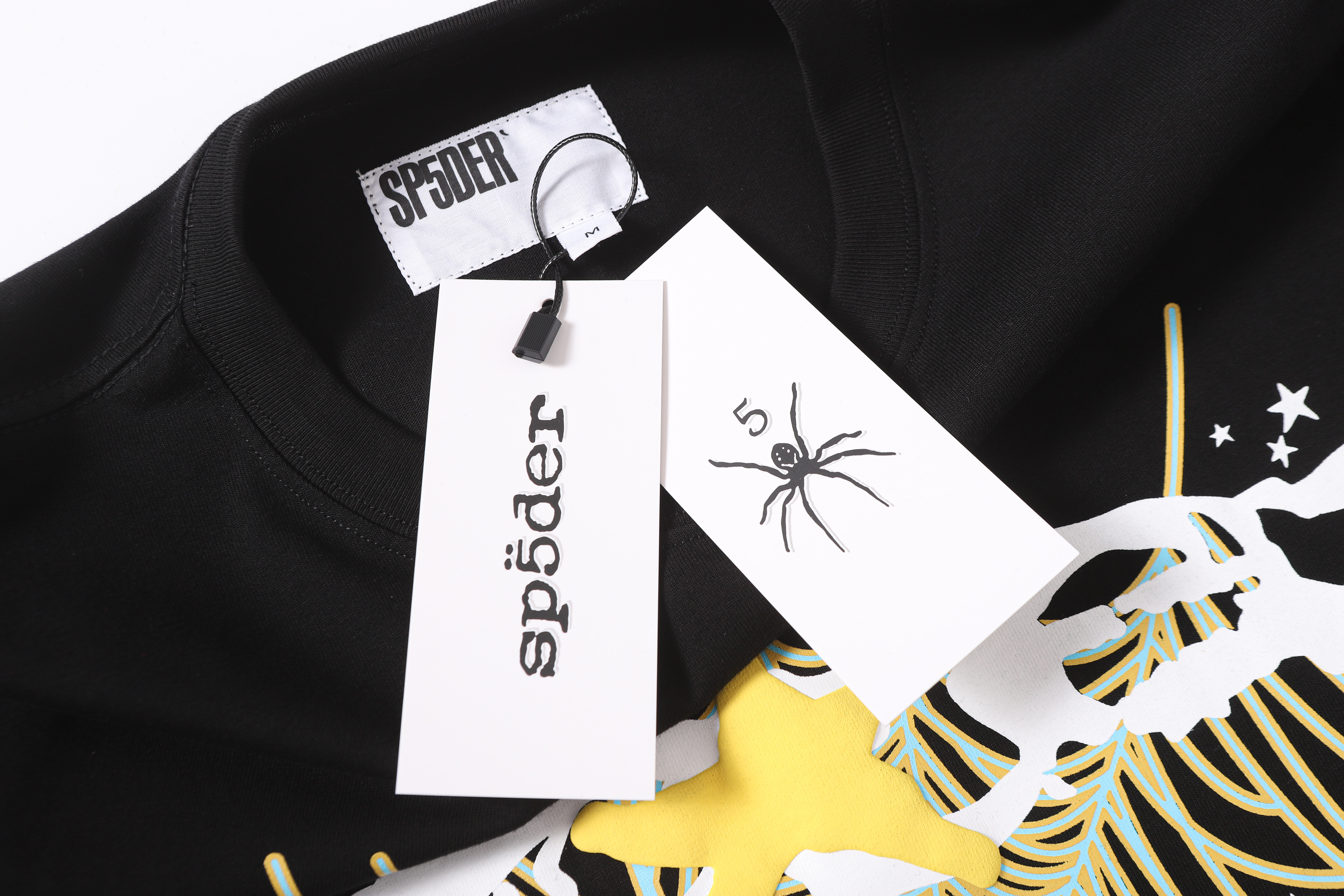 Sp5der T-shirt T005 Black