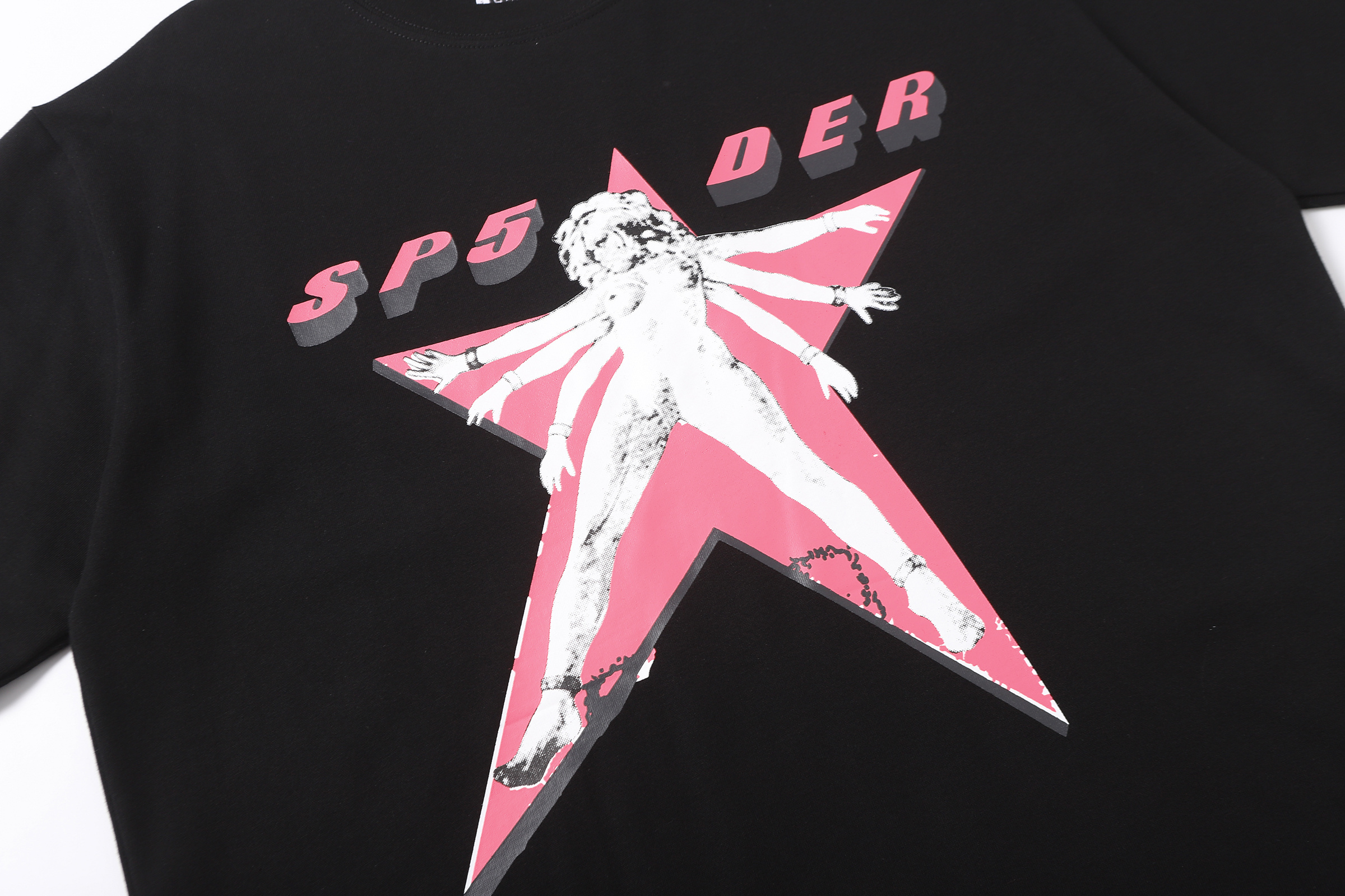 Sp5der T-shirt T007 Black
