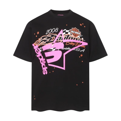 Sp5der T-shirt T008 Black 01