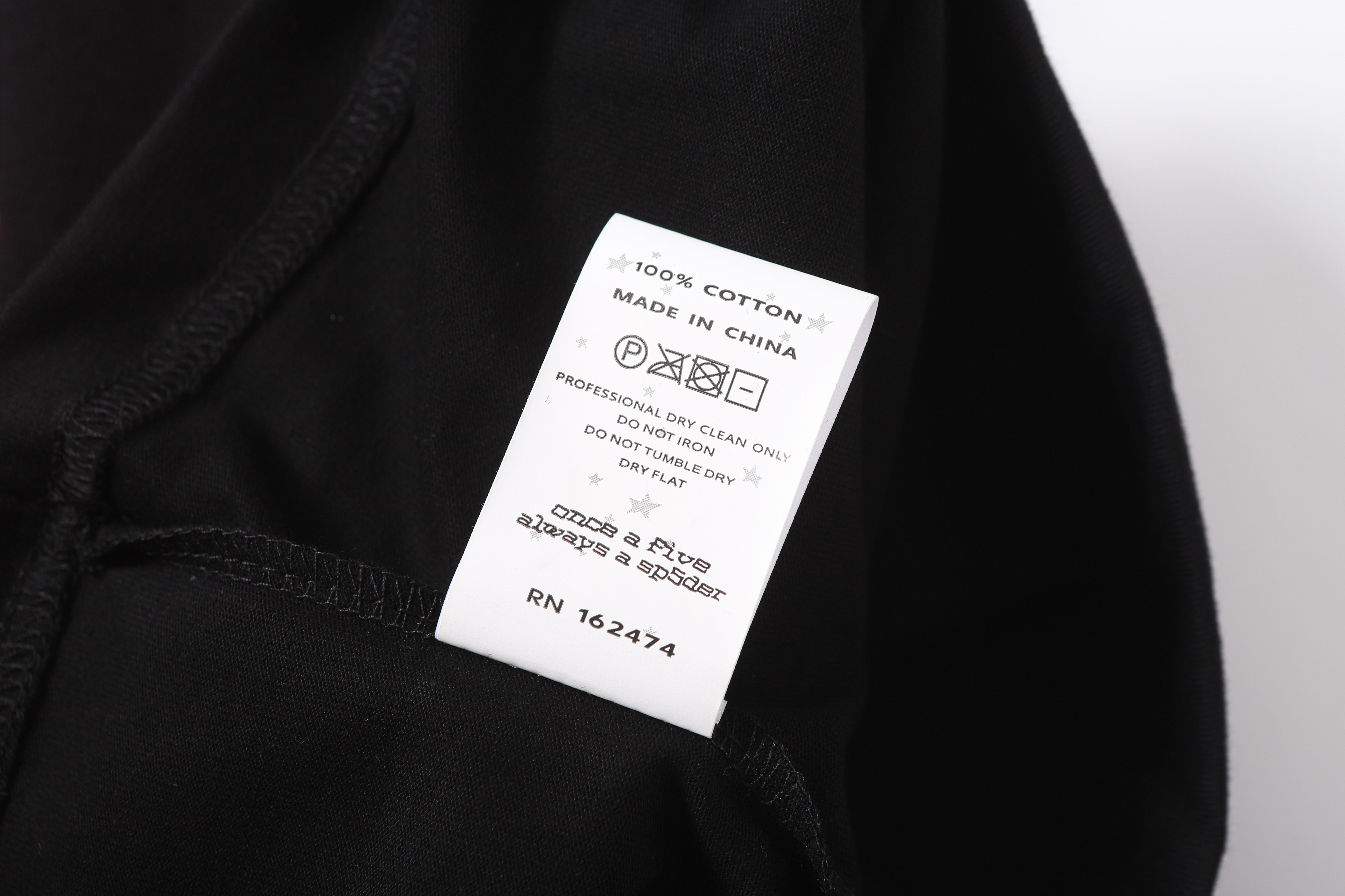 Sp5der T-shirt T008 Black