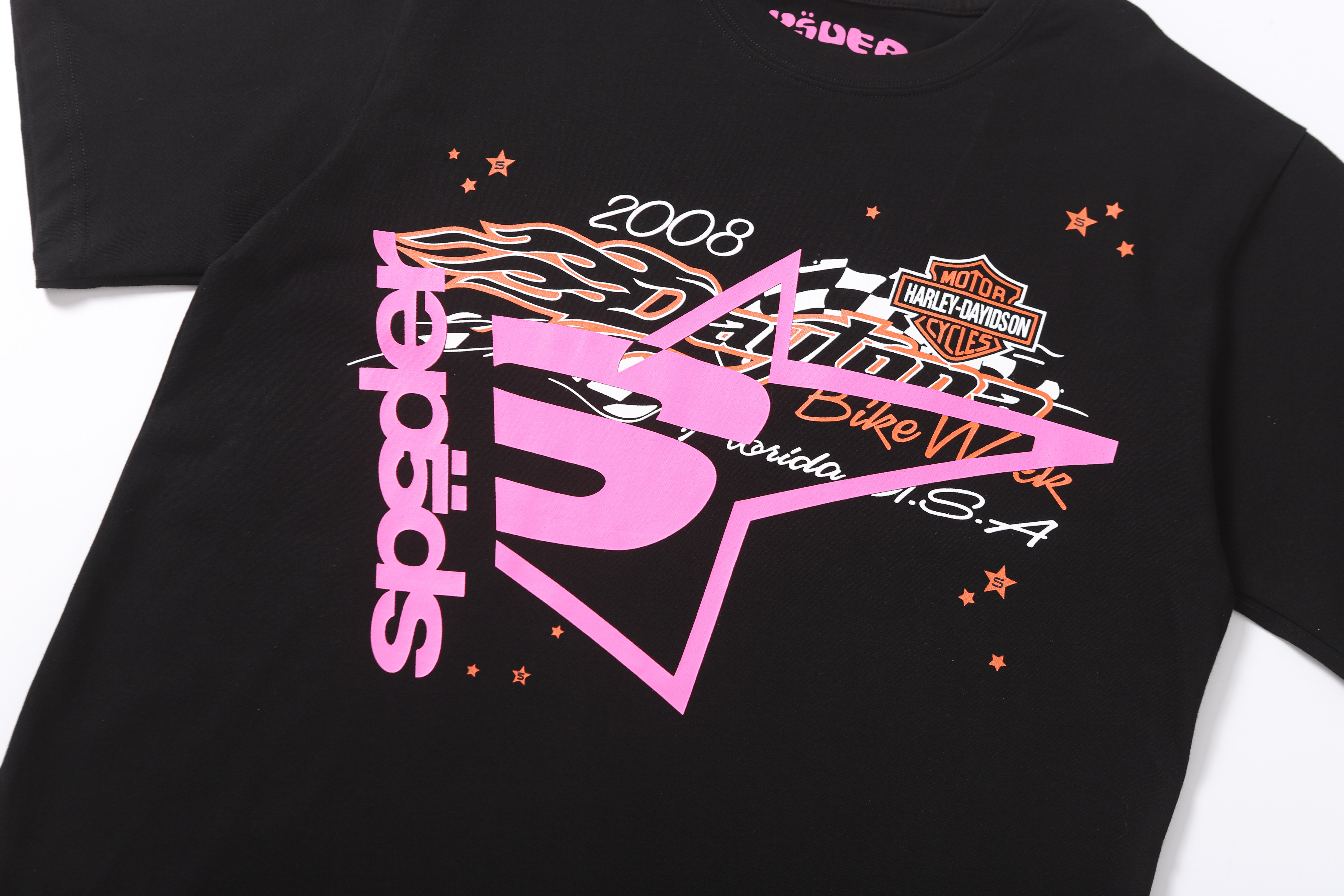 Sp5der T-shirt T008 Black