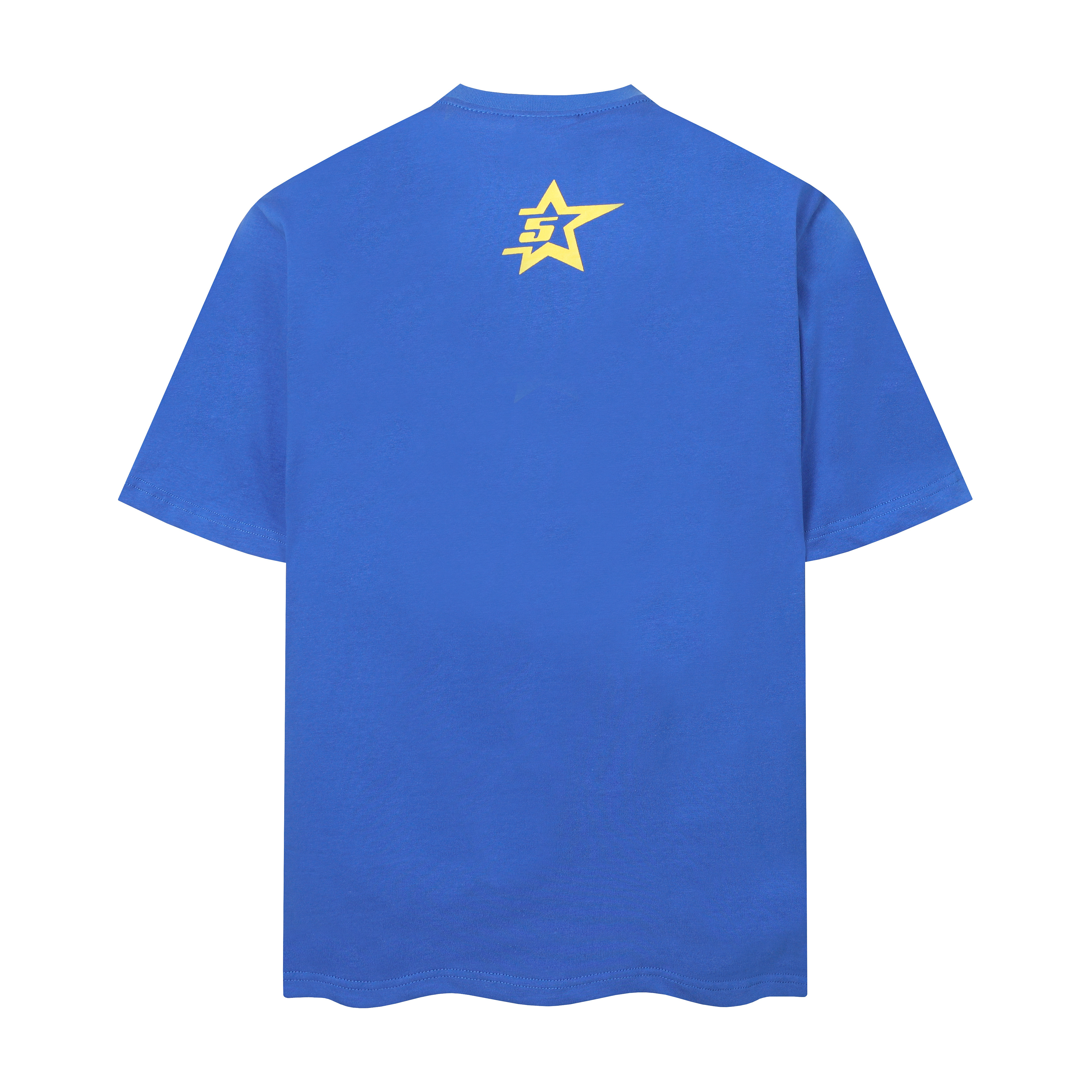 Sp5der T-shirt T009 Black/Blue/Pink