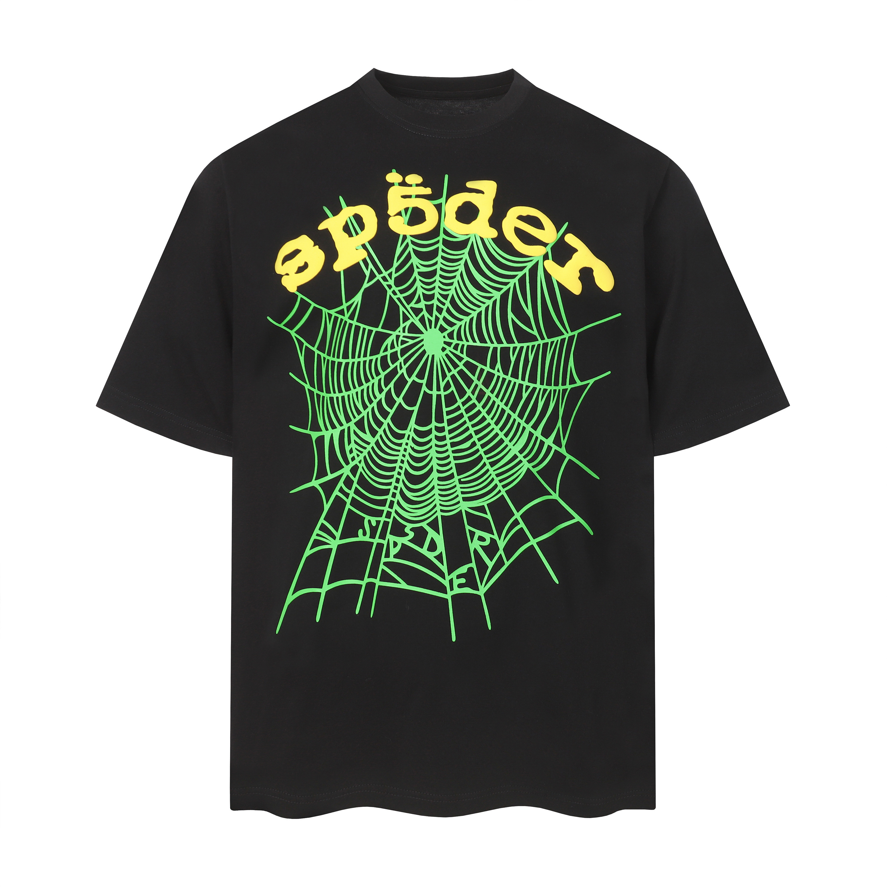 Sp5der T-shirt T010 Black/Blue/Gray/Olive