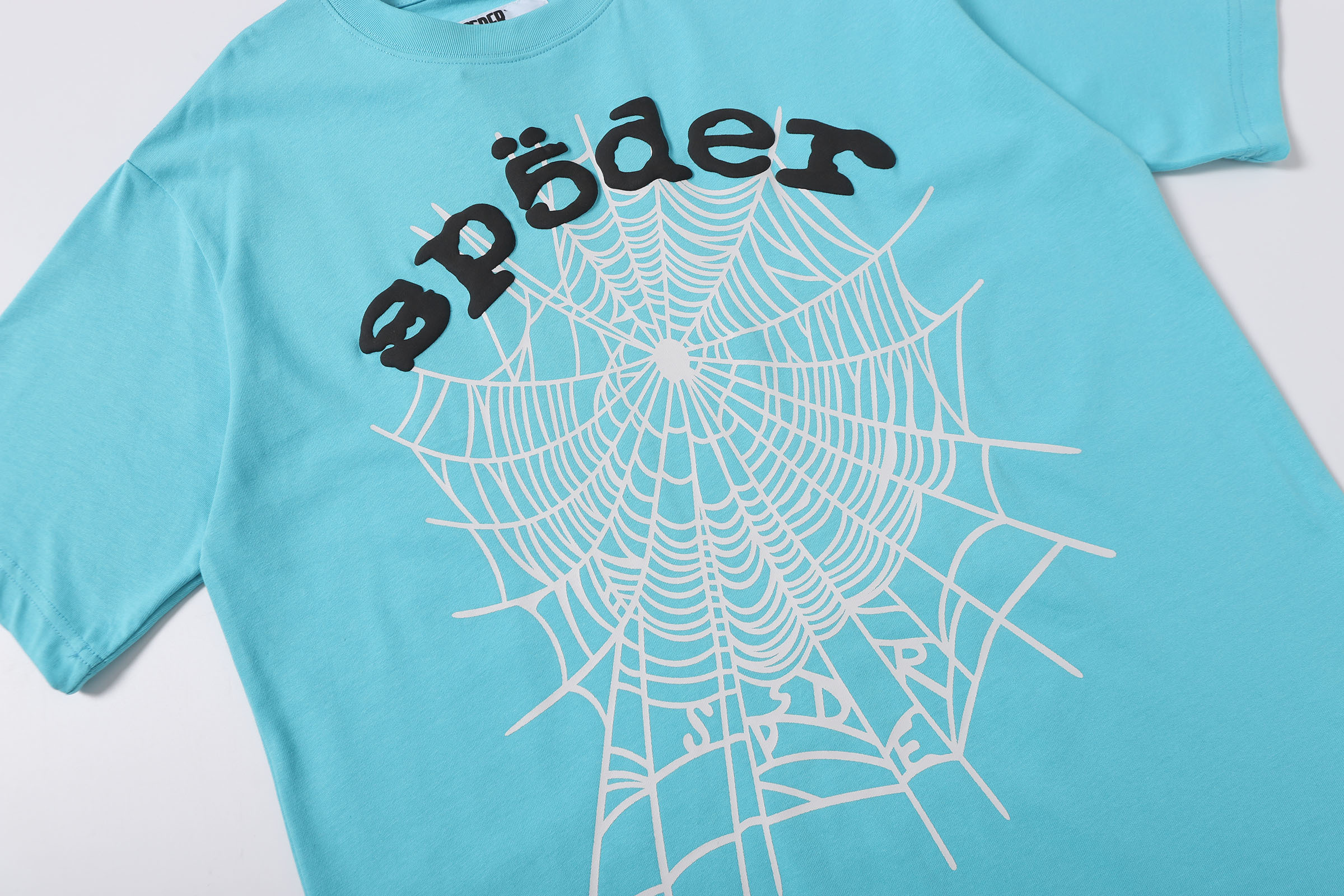 Sp5der T-shirt T010 Black/Blue/Gray/Olive