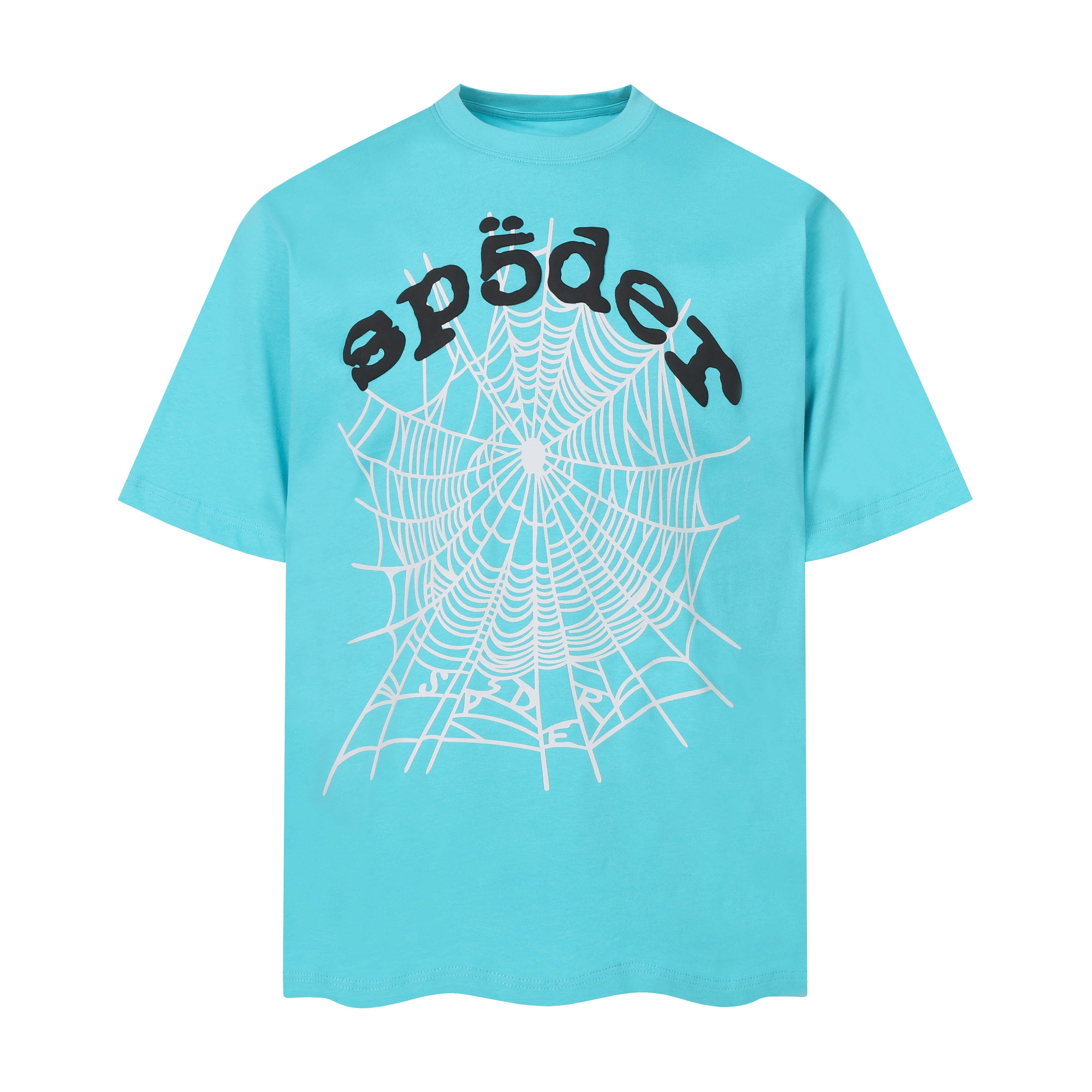 Sp5der T-shirt T010 Black/Blue/Gray/Olive