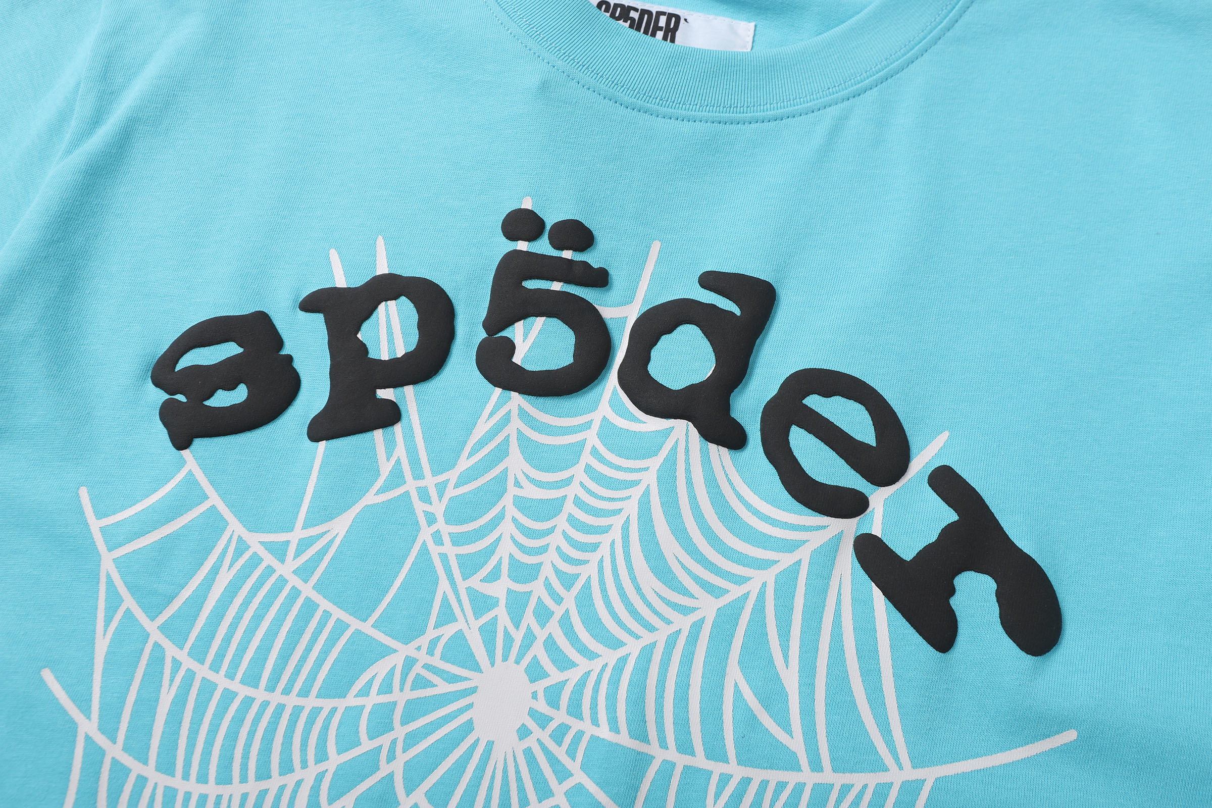 Sp5der T-shirt T010 Black/Blue/Gray/Olive