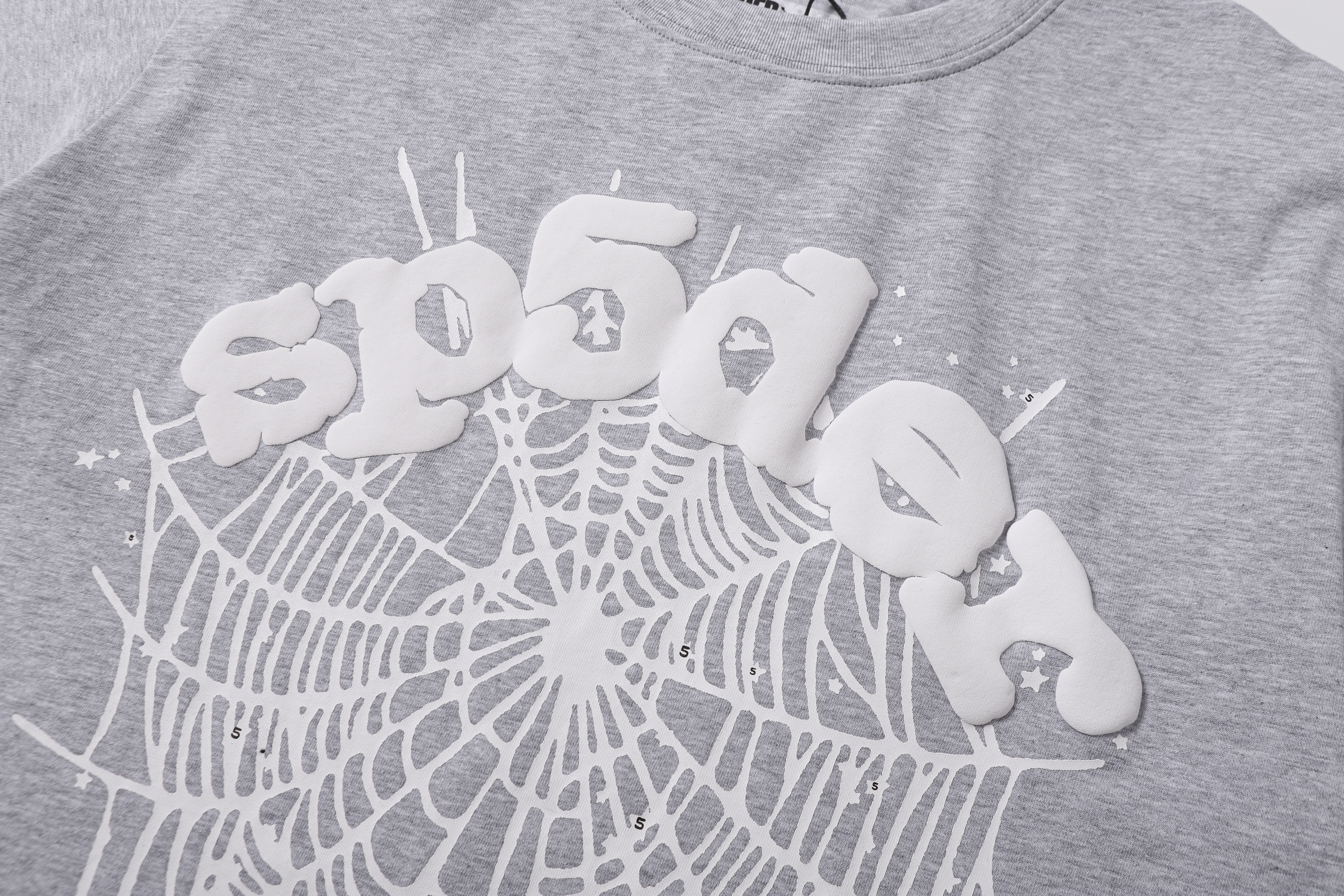 Sp5der T-shirt T011 Black/Gray