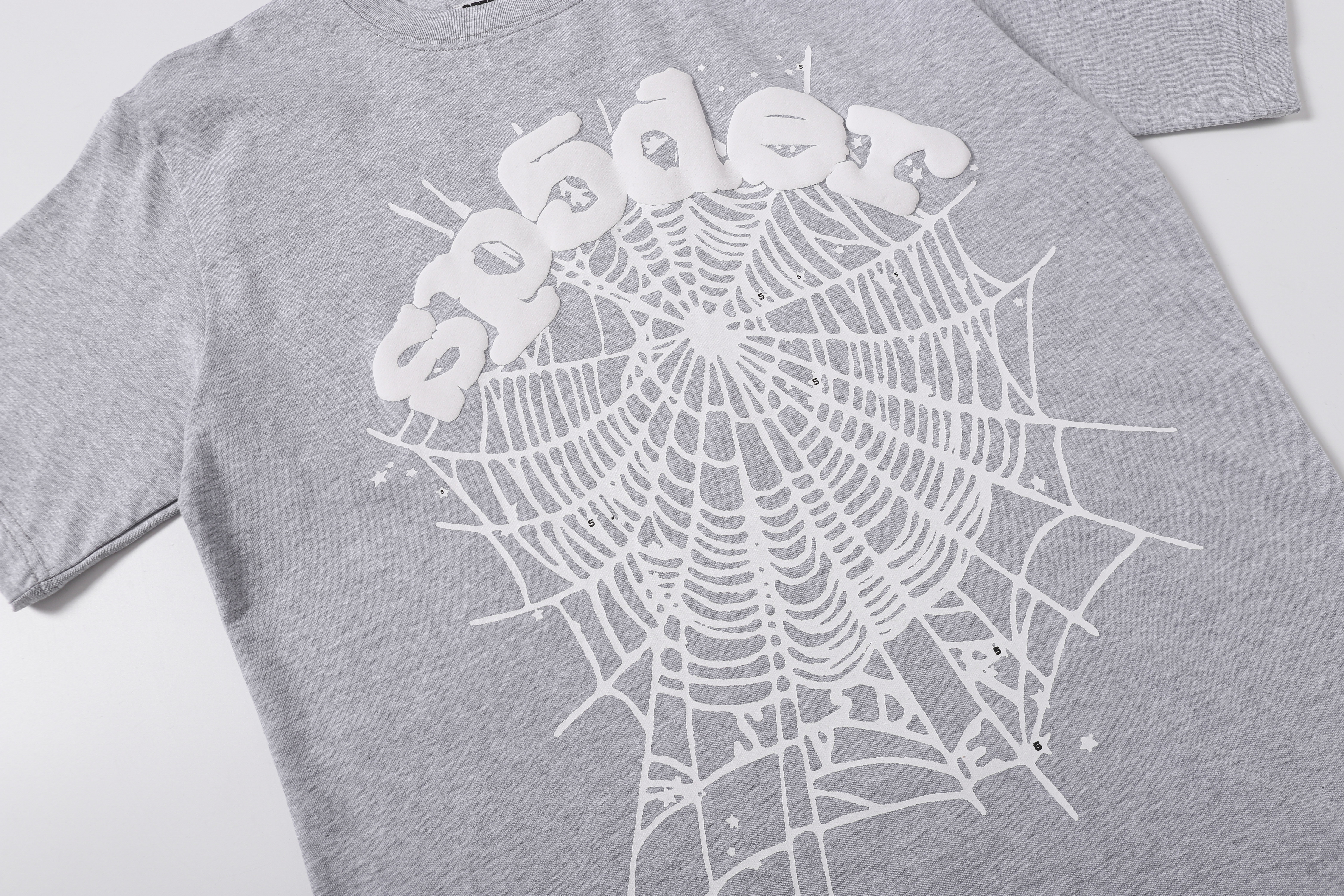 Sp5der T-shirt T011 Black/Gray