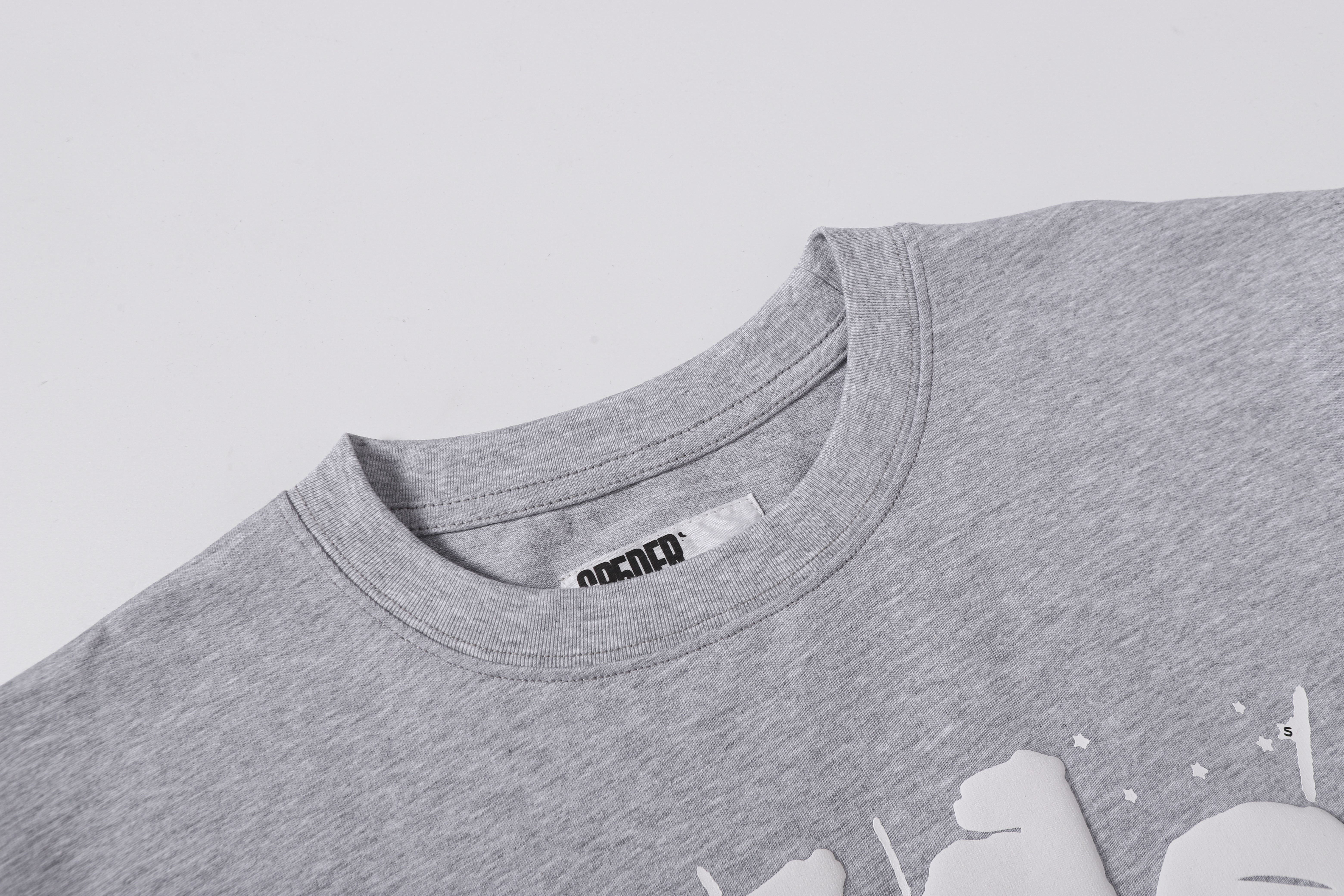 Sp5der T-shirt T011 Black/Gray