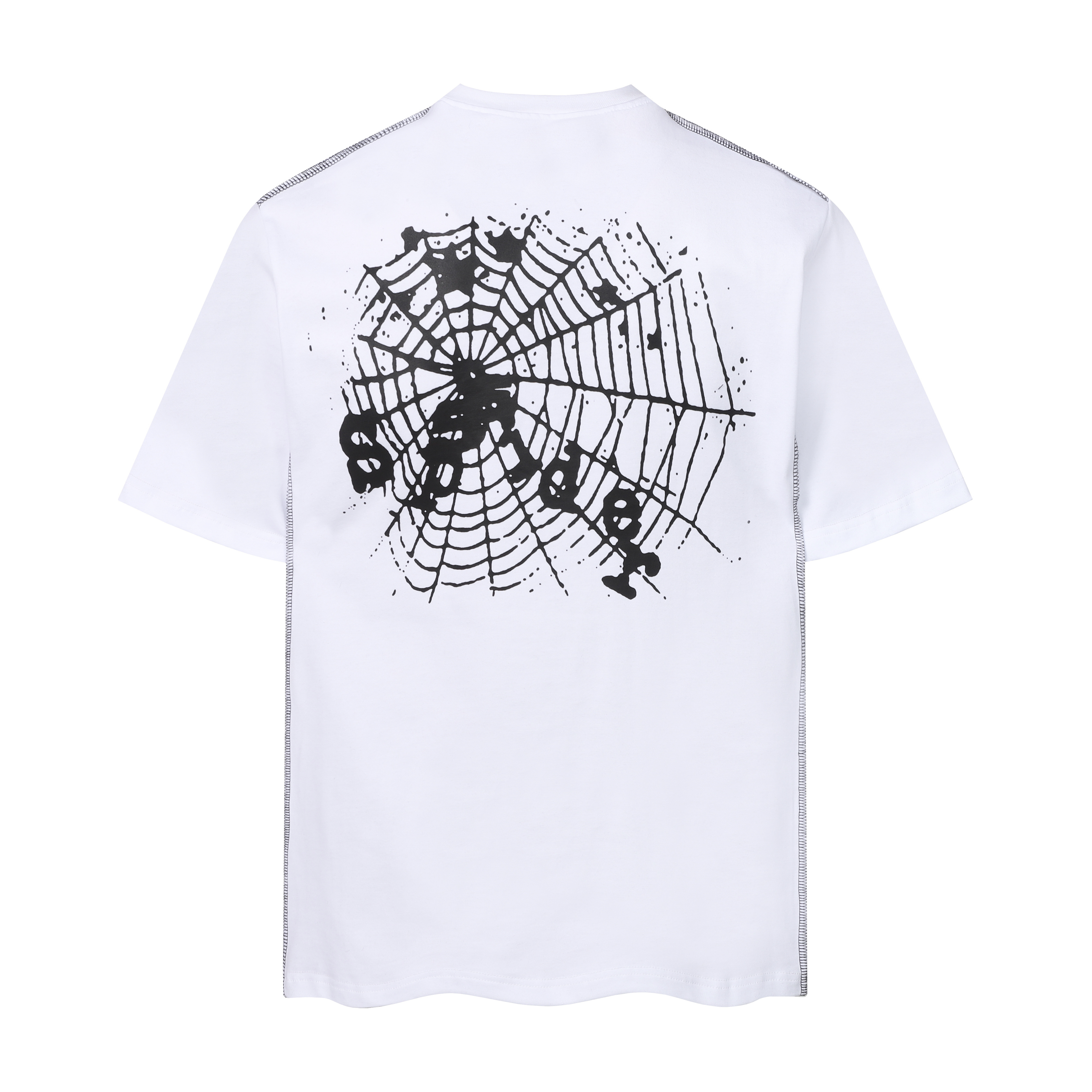 Sp5der T-shirt T013 Black/White