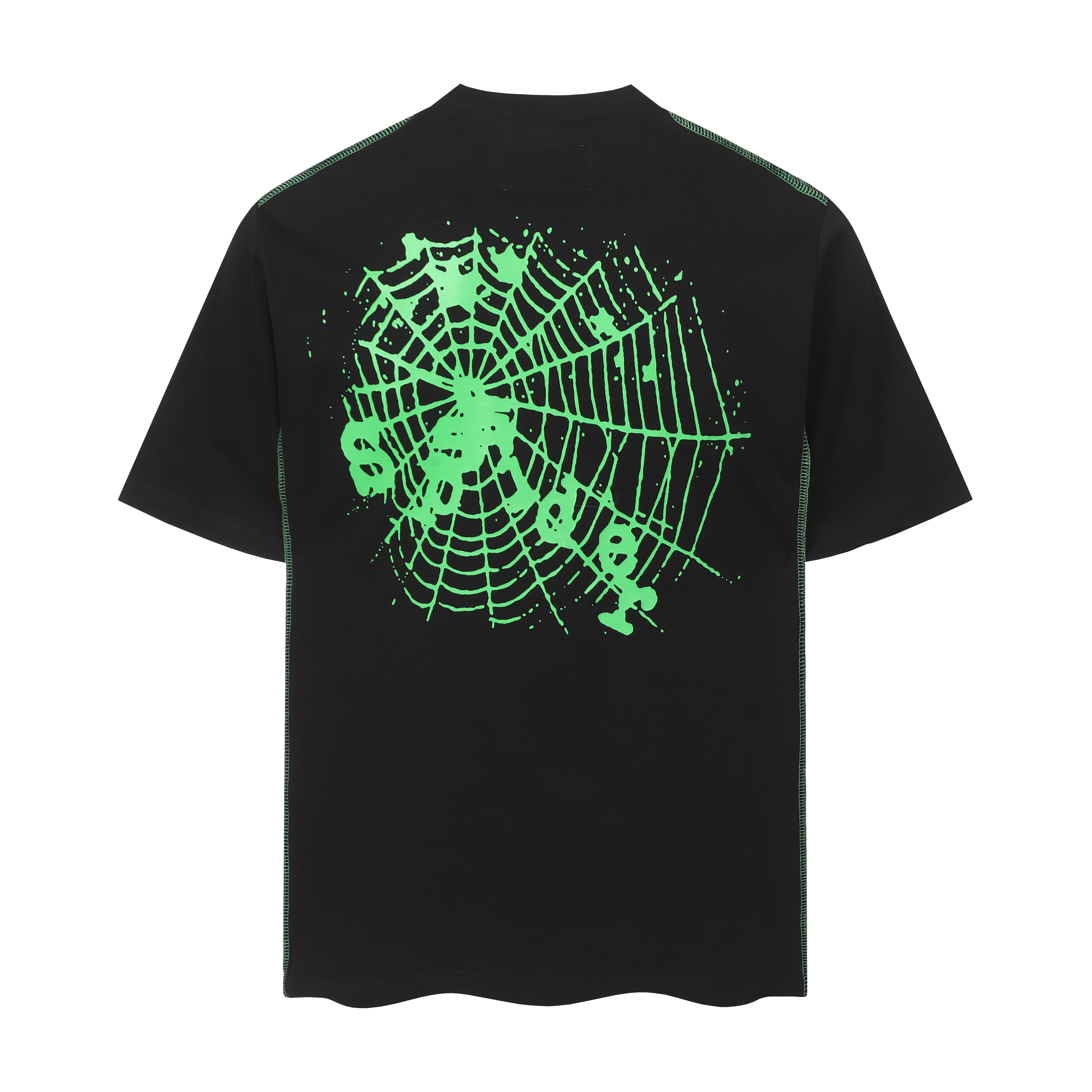 Sp5der T-shirt T013 Black/White