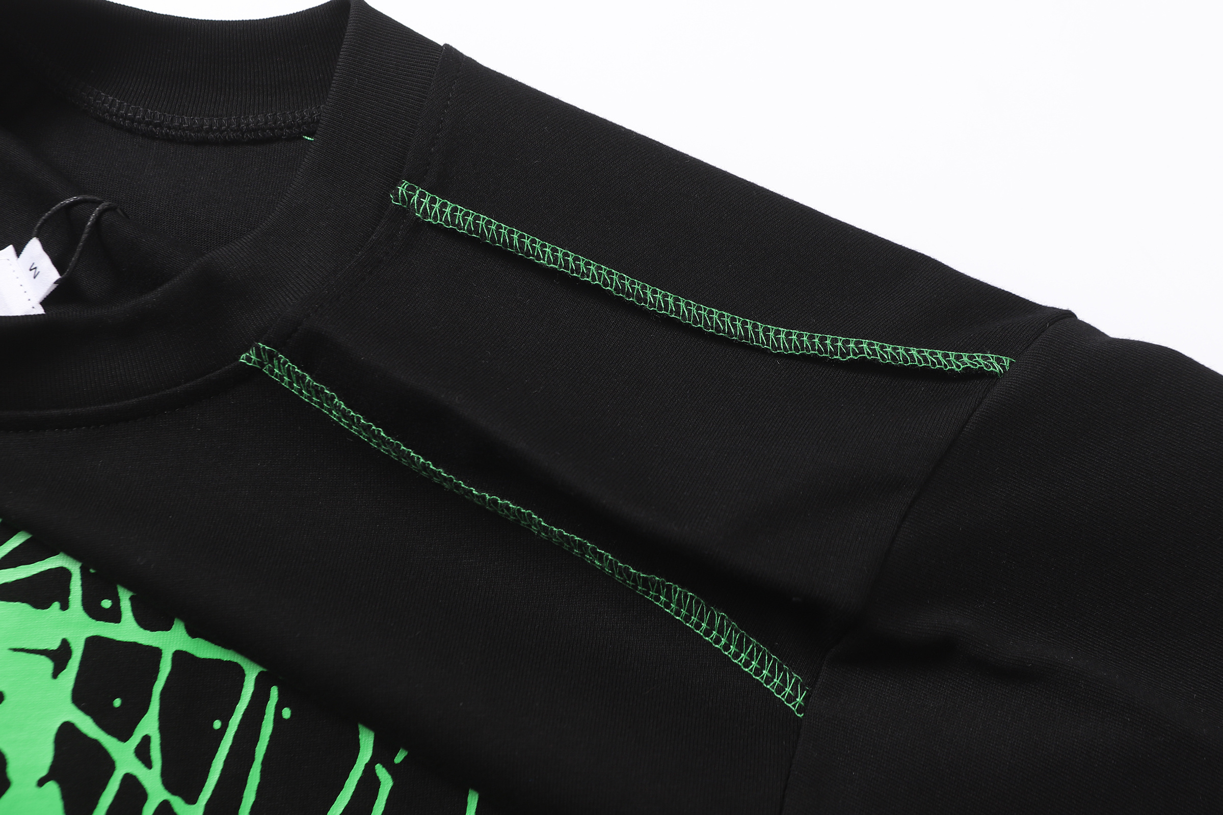 Sp5der T-shirt T013 Black/White