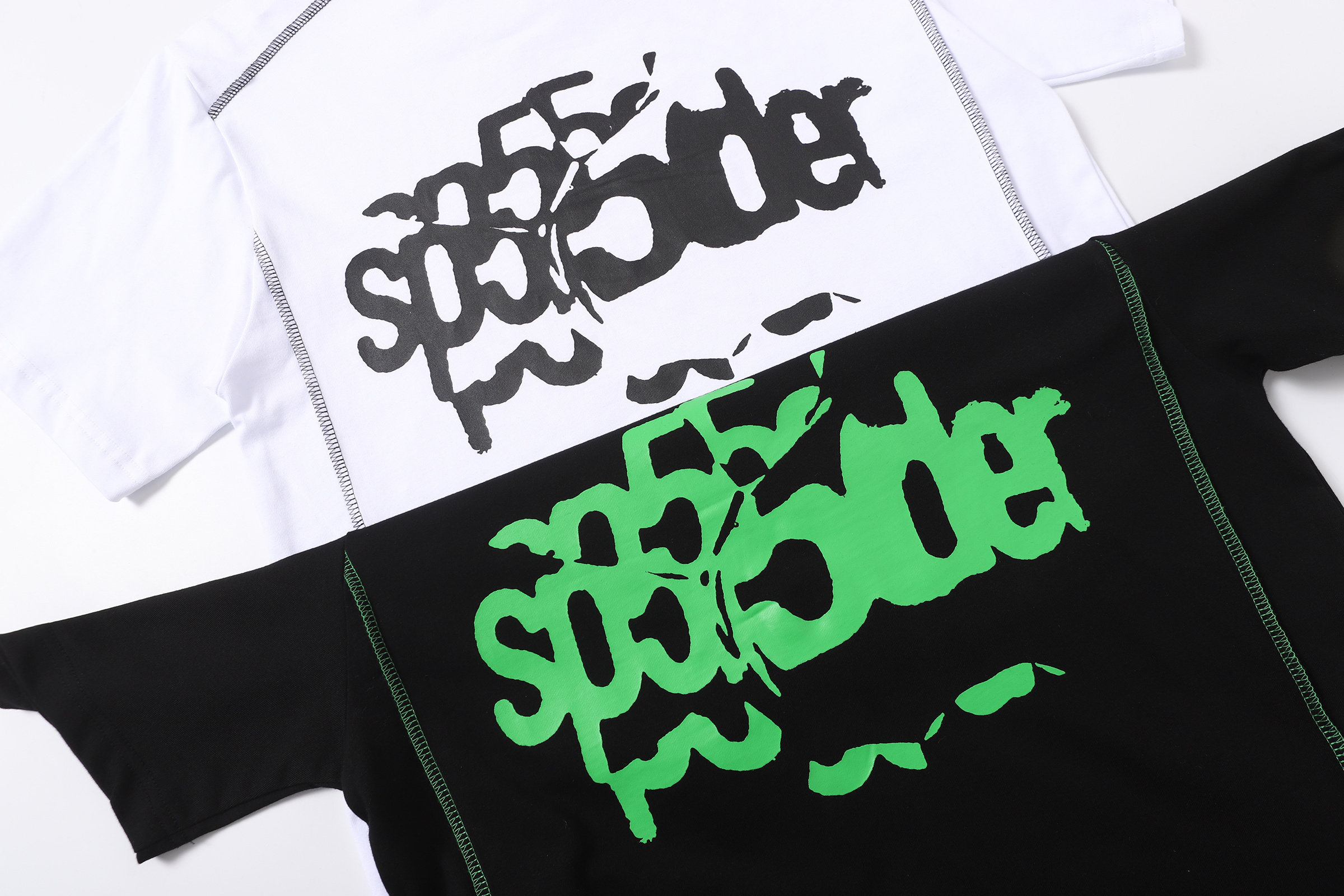 Sp5der T-shirt T013 Black/White