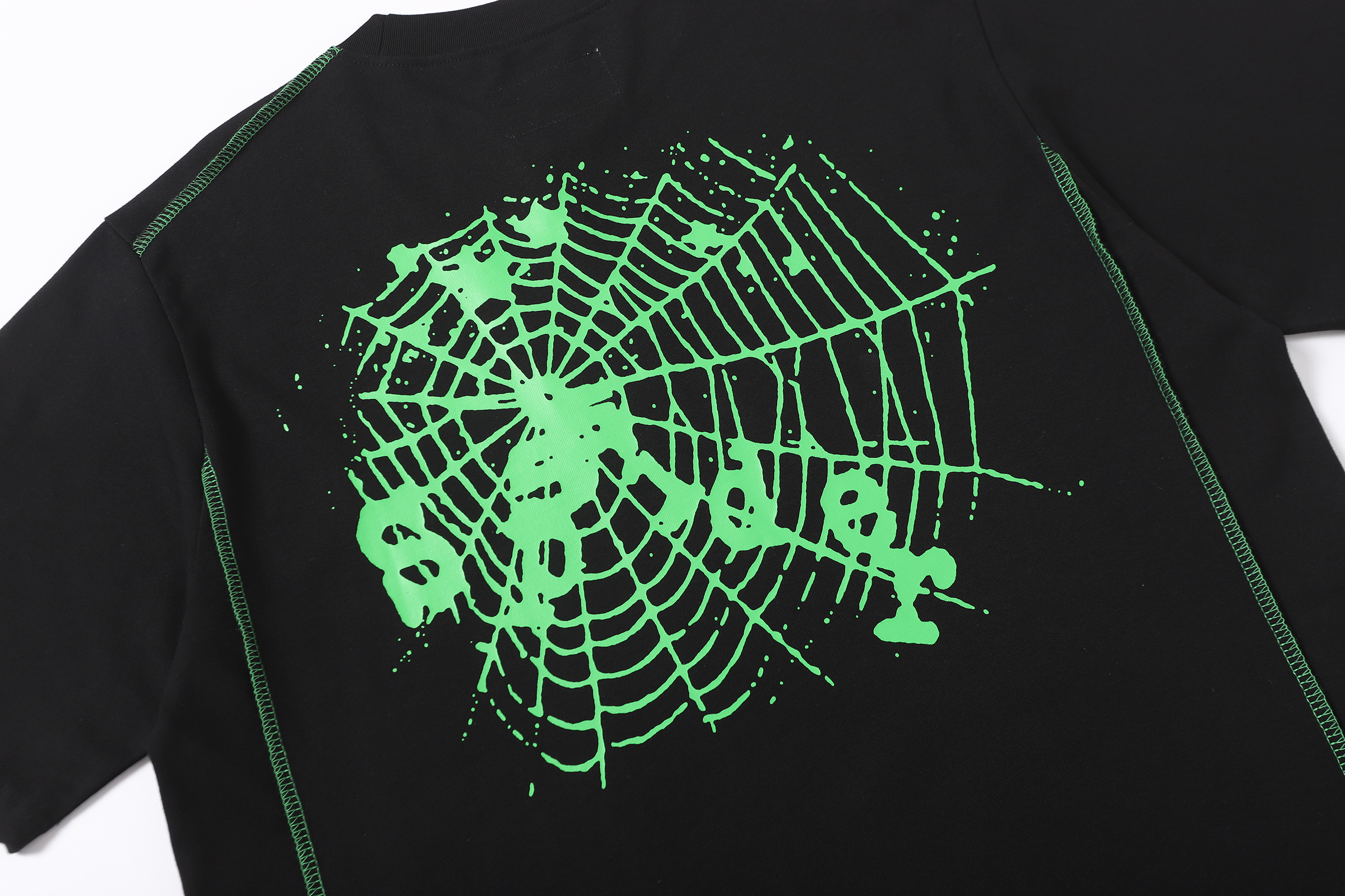 Sp5der T-shirt T013 Black/White