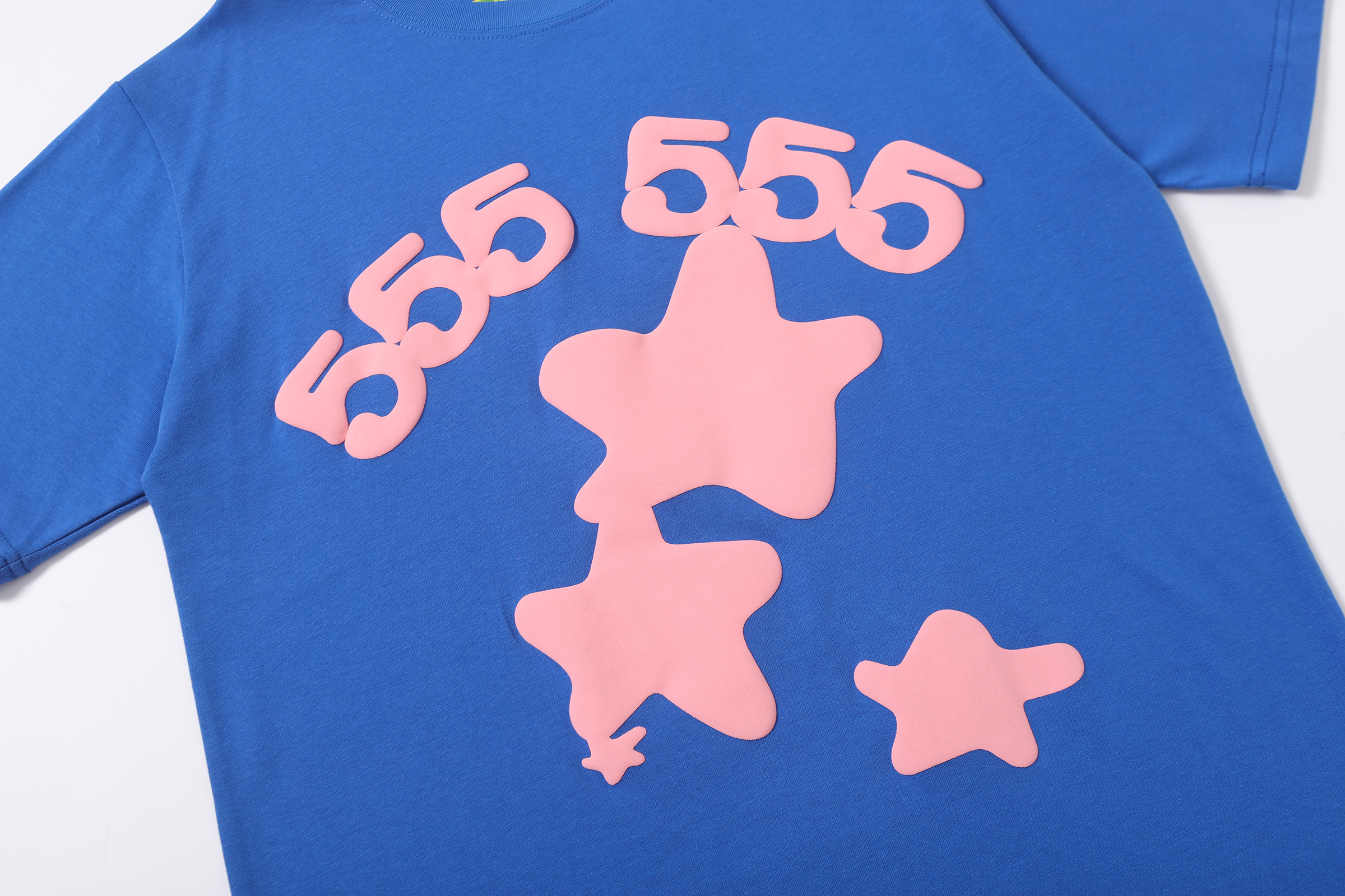 Sp5der T-shirt T017 Blue