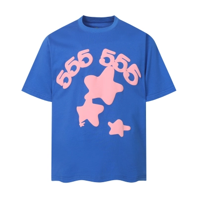 Sp5der T-shirt T017 Blue 01