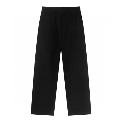 Alo Yoga Accolade Straight-leg Cotton-jersey Jogging Bottoms K504 Black 02