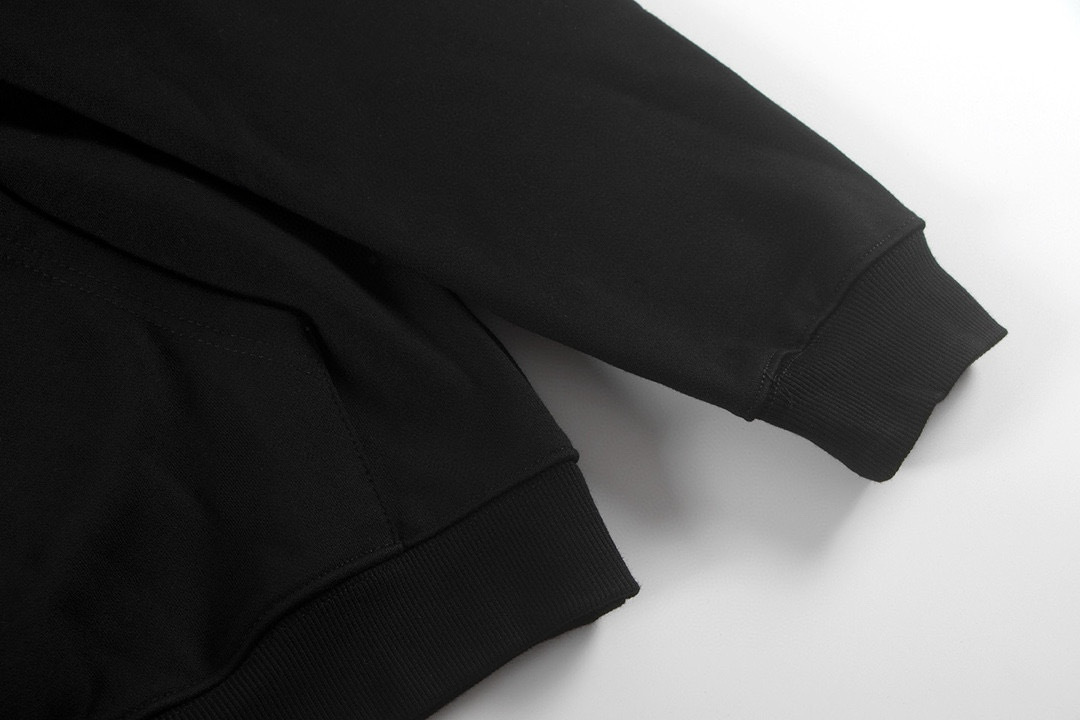 Alo Yoga Accolade Cotton-blend French Terry Hoodies K502 Black