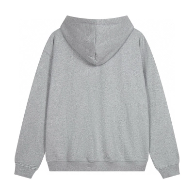 Alo Yoga Accolade Cotton-blend French Terry Hoodies K502 Gray 02